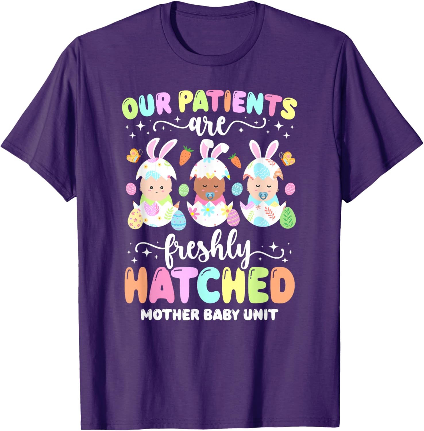 Adorable Bunny Nurse Easter T-Shirt for Mother and Baby, Perfect Gift - 7