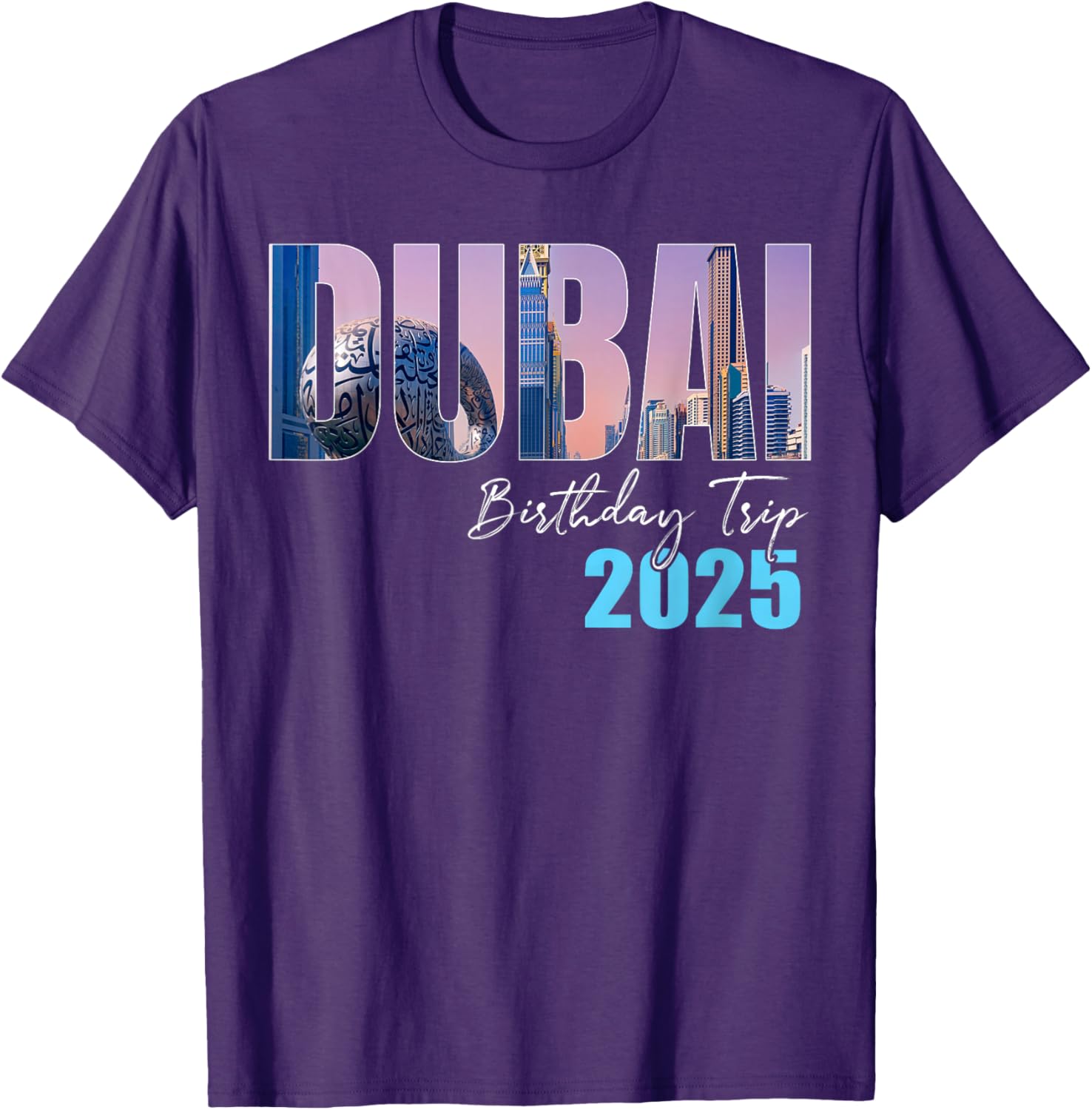 Celebrate in Style with Dubai Birthday Trip Cruise T-Shirt for 2025 - 7
