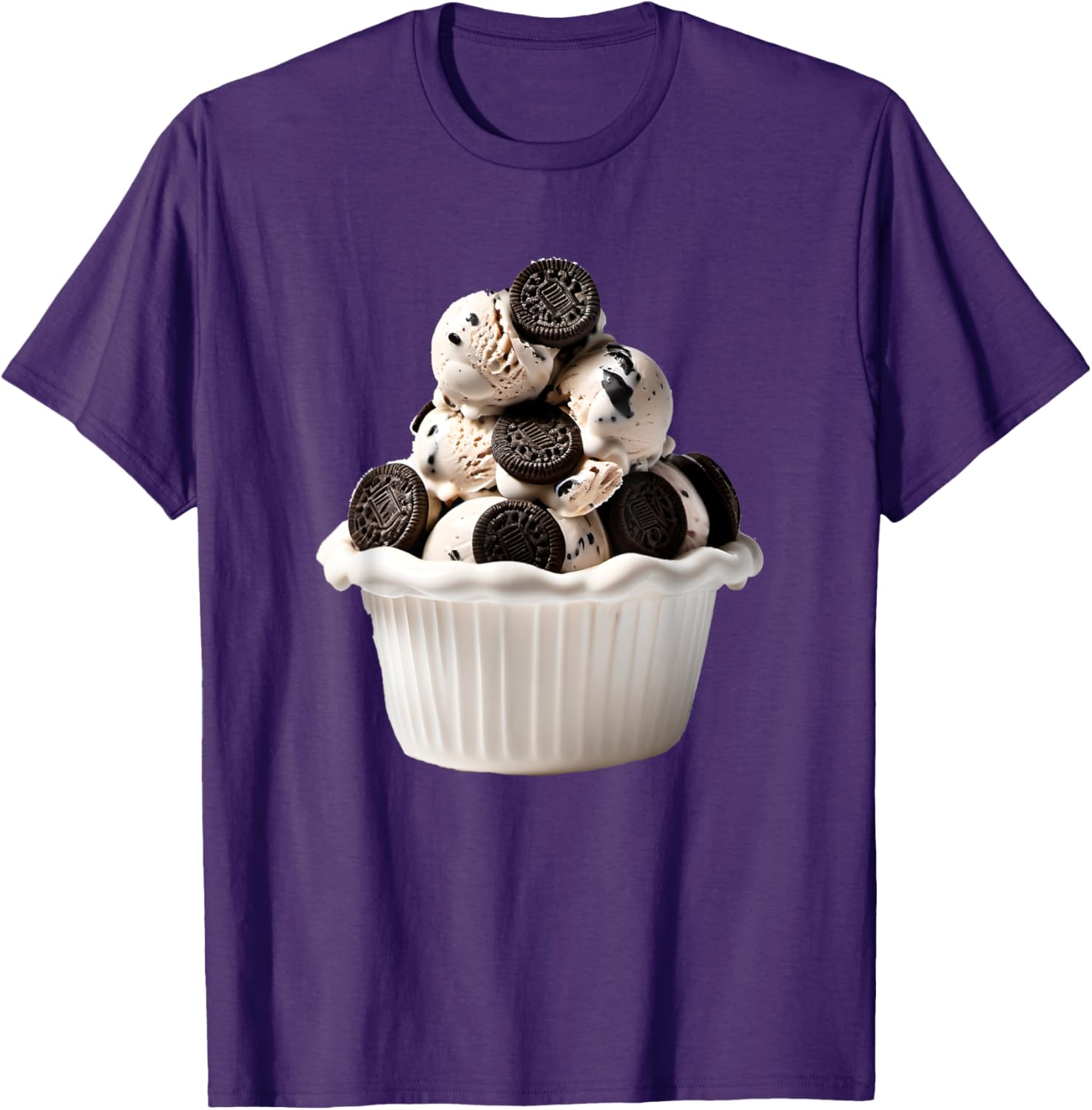 Cookies and Cream Ice Cream T-Shirt for Ice Cream Lovers and Fun Gifts - 18