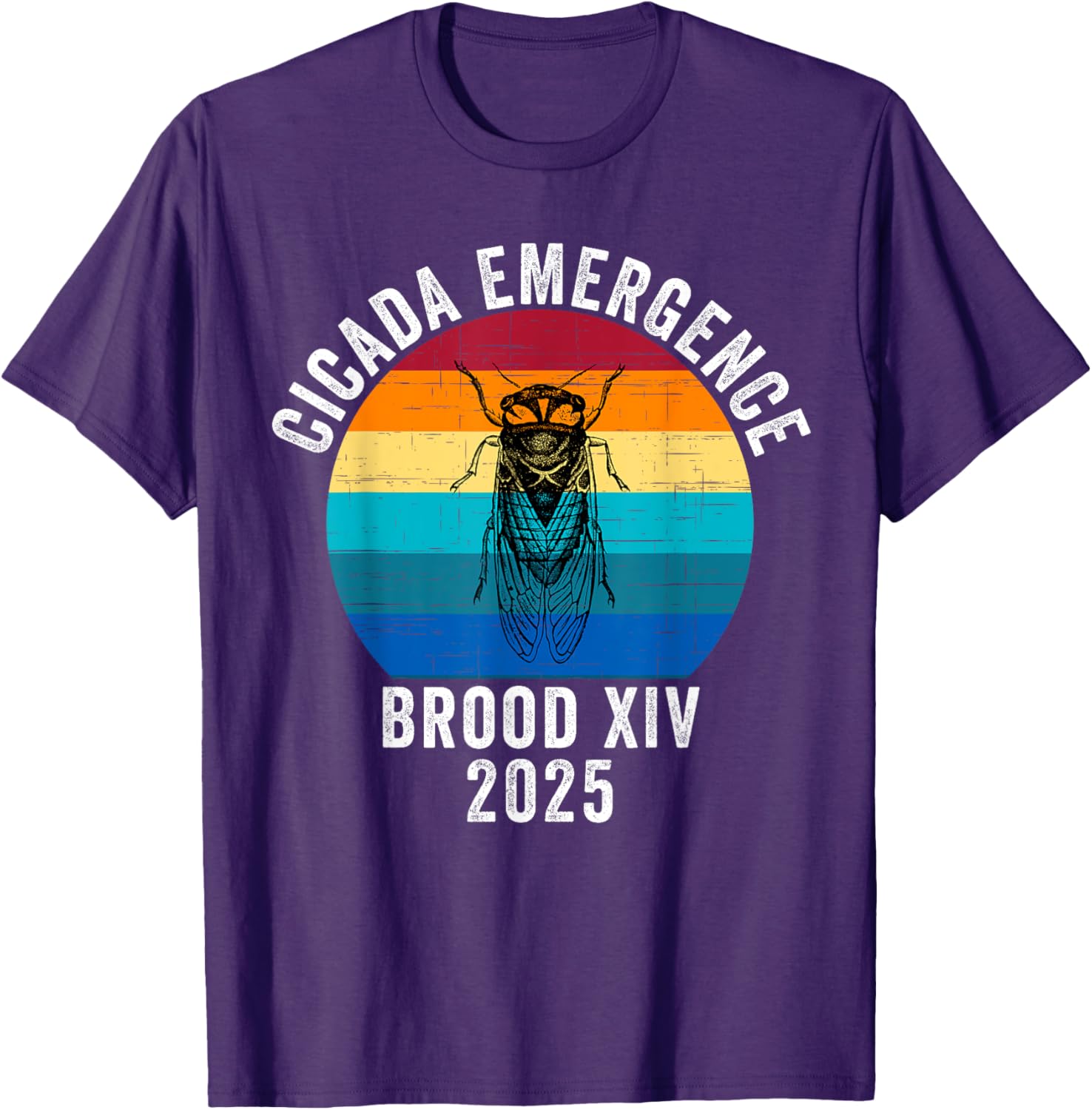 Cicada Emergence Brood XIV 2025 Funny T-Shirt for Nature Lovers - 22