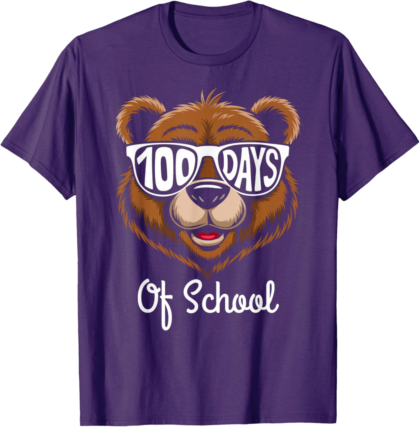 Cool Bear 100 Days Smarter Kids T-Shirt Perfect for 100th Day of School - 7