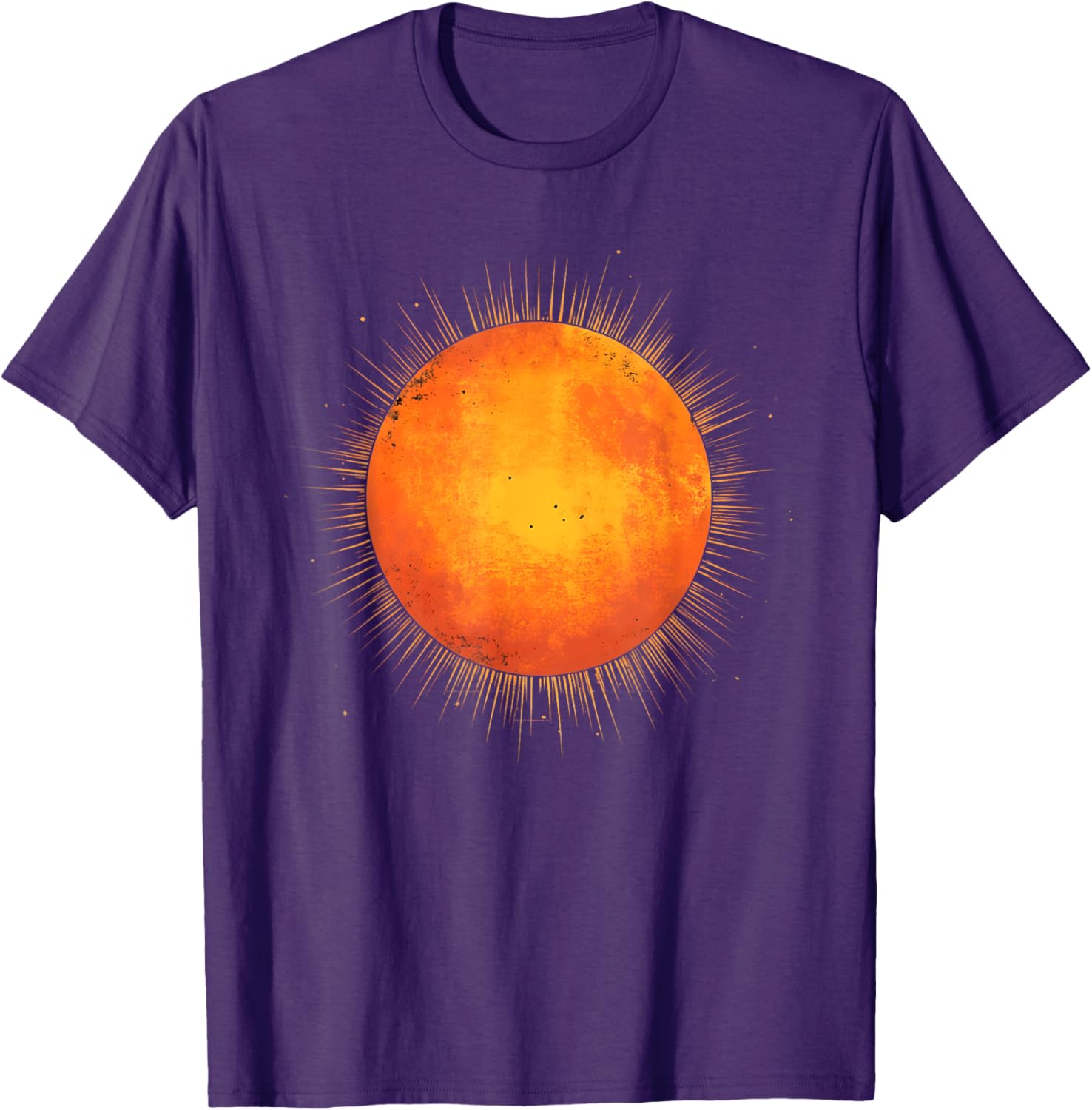 Vintage Sun T-Shirt for a Relaxed Style in Clothing, Shoes & Jewelry - 2