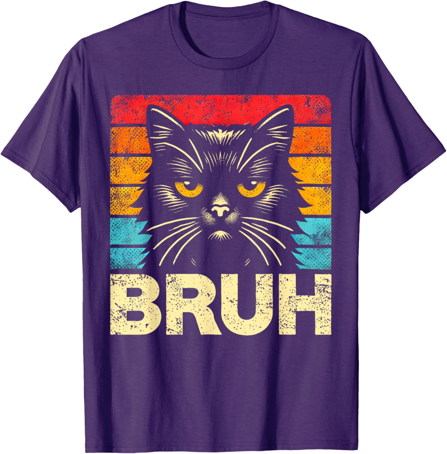 Funny Cat Bruh Meme T-Shirt for Boys, Girls, Kids, and Adults - 5
