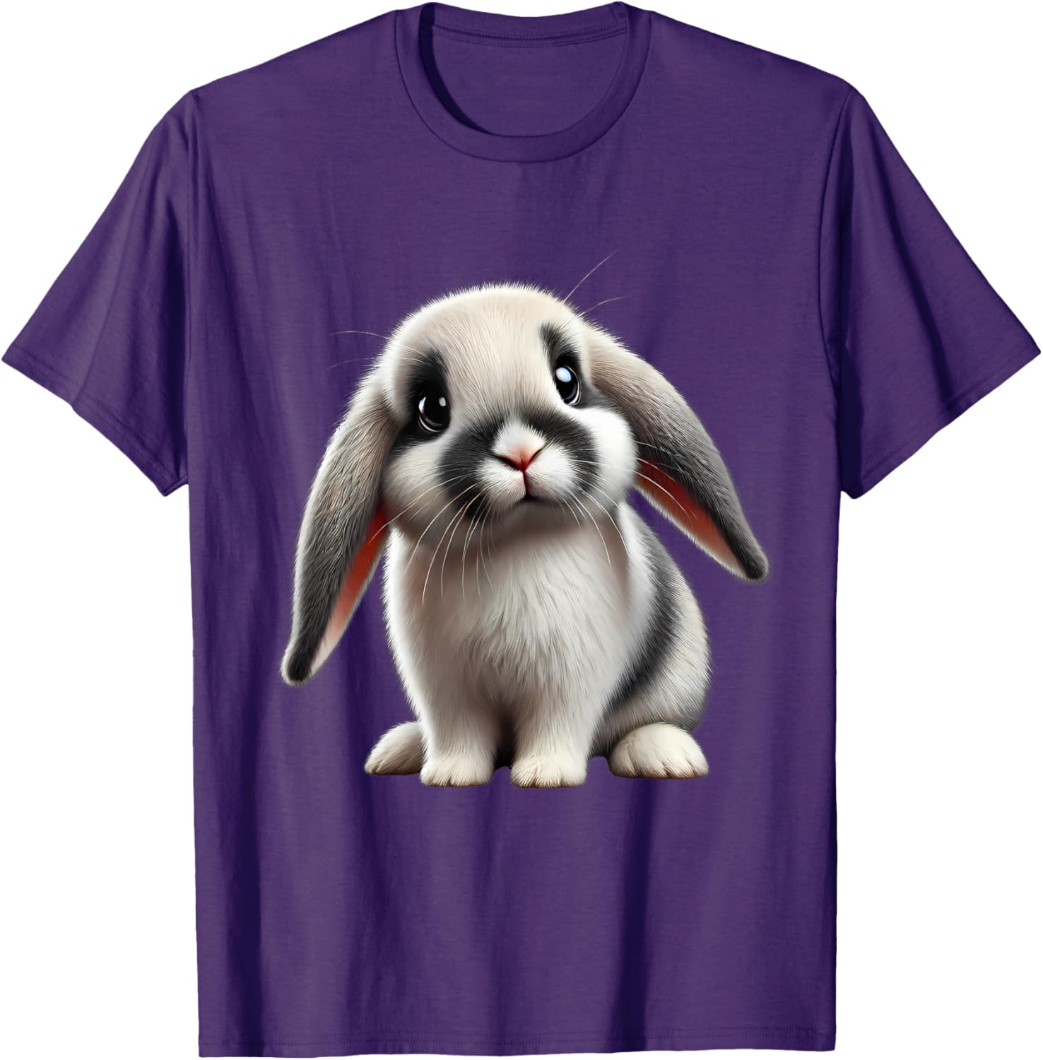 Cute Bunny T-Shirt for Kids and Women - Fun Rabbit Graphic Tee - 18