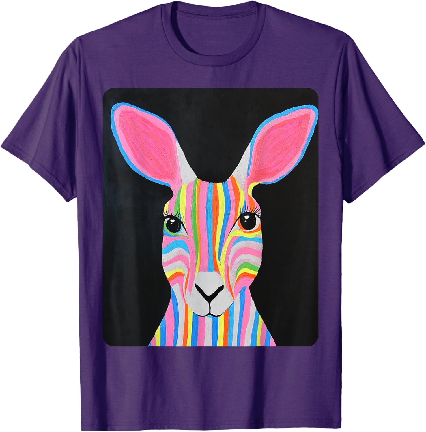 Vibrant Kangaroo Graphic T-Shirt for Style Lovers and Animal Fans - 6