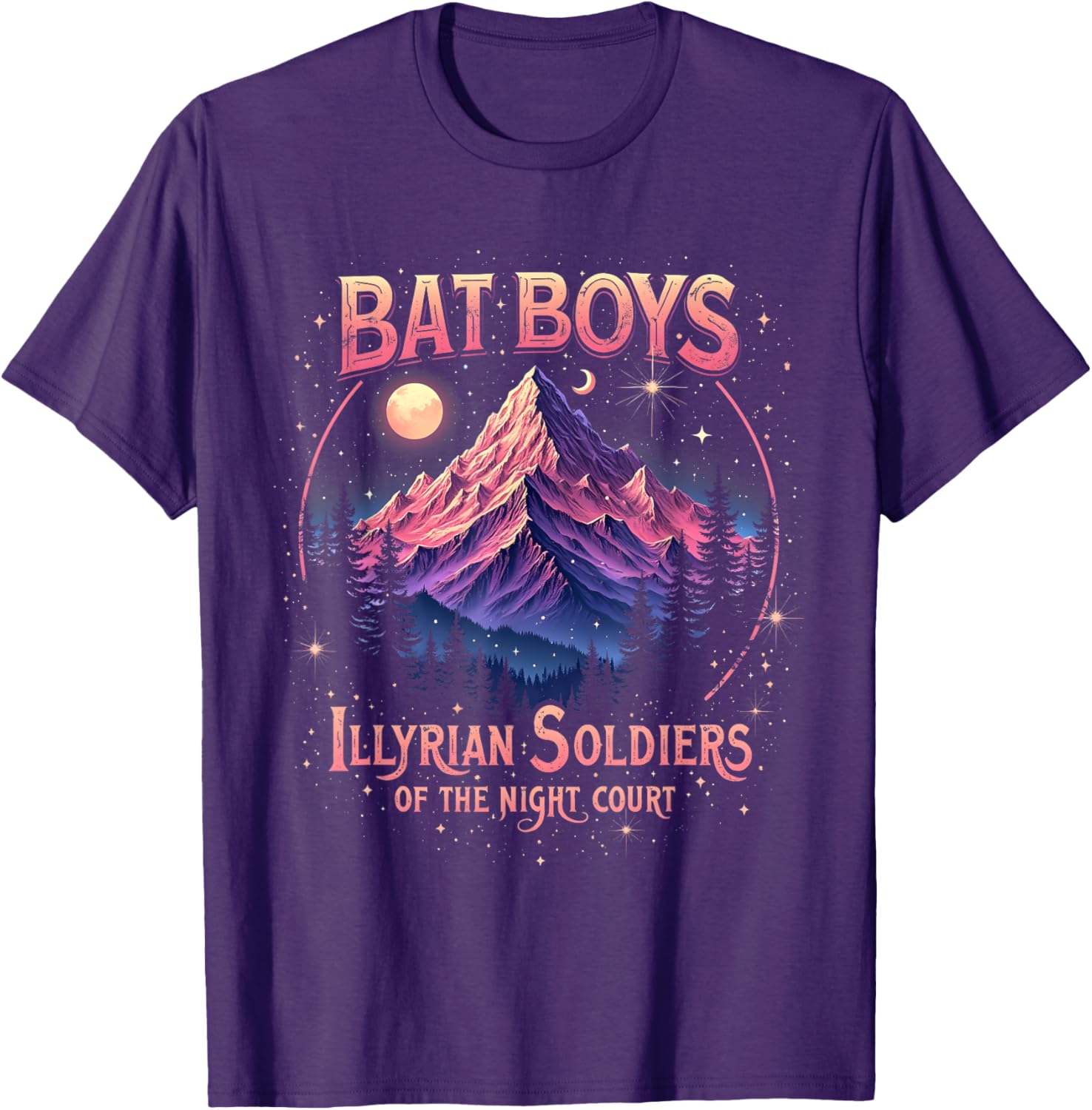 Bat Boys Night Court Bookish T-Shirt for Mountain Nesta Fans - 8