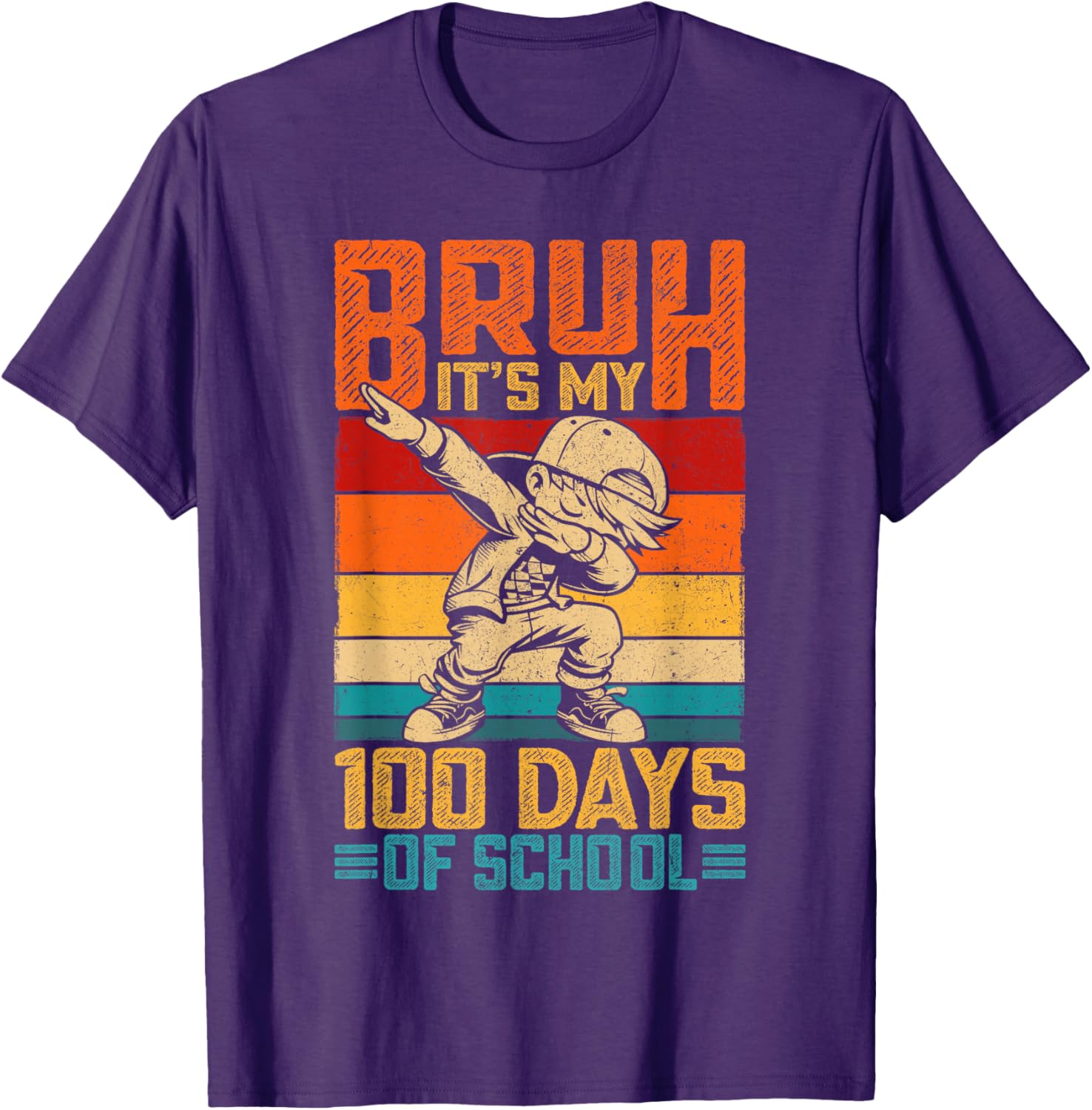 Boys 100 Days of School T-Shirt - Fun and Stylish 100th Day Celebration! - 8