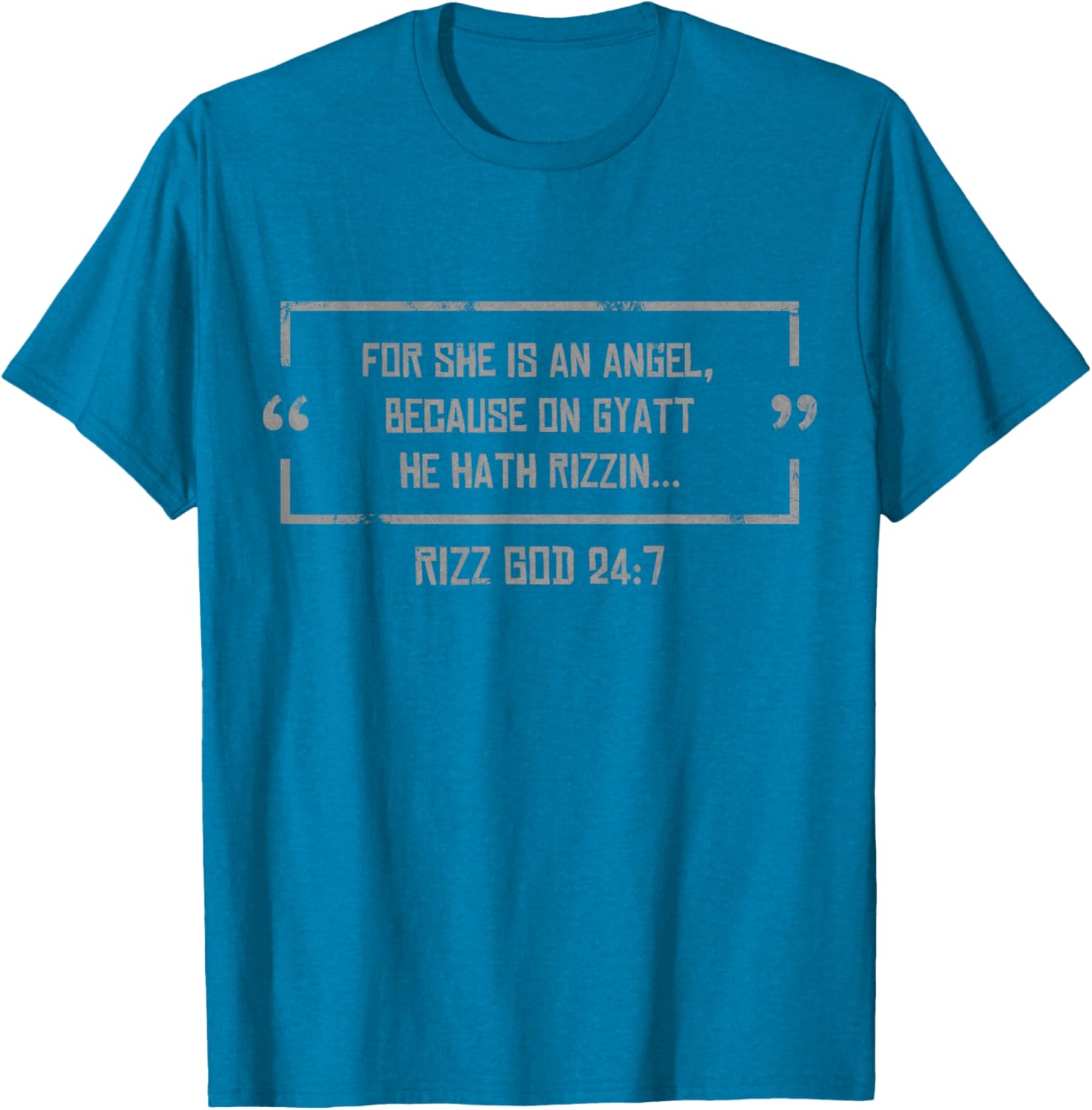Rizz God T-Shirt - Funny Meme Design for Charisma Lovers - 3