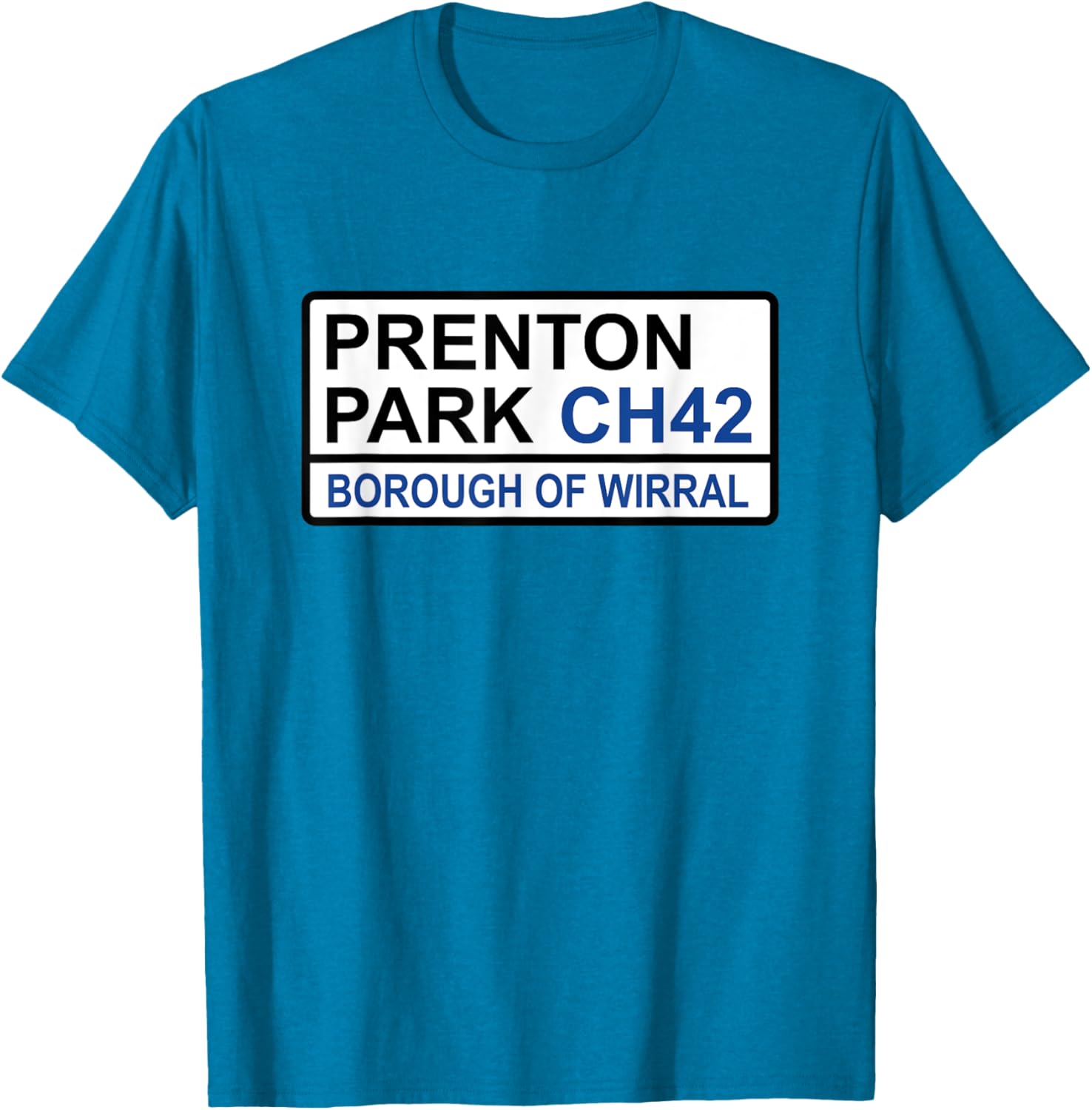 Tranmere Rovers Prenton Park Street Sign T-Shirt for Fans and Style - 5