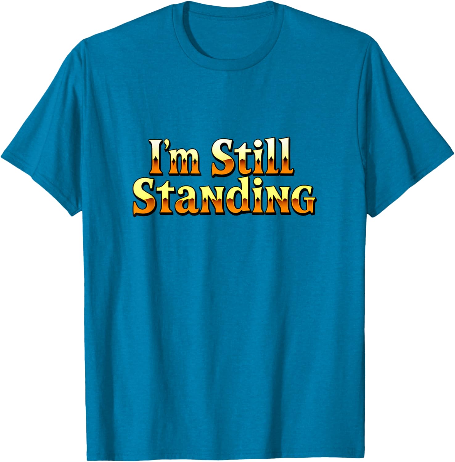 Vintage 70s 80s I'm Still Standing T-Shirt Retro Concert Style Apparel - 13
