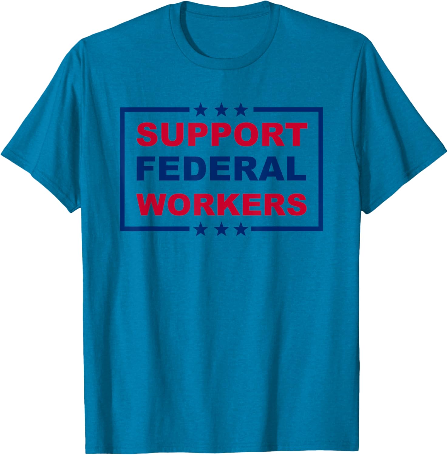 Support Federal Workers Democracy T-Shirt - Advocate for Civil Service - 2