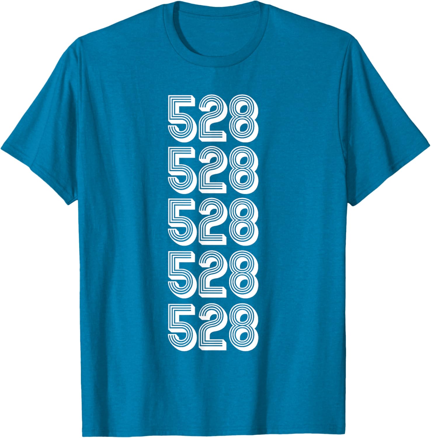 528 Area Code Non Geographic Services T-Shirt for Unique Style - 25