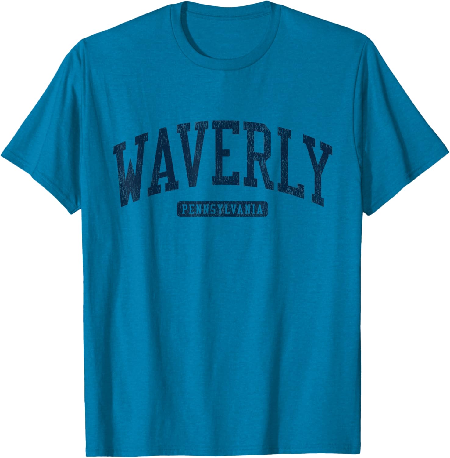 Waverly PA College University Blue T-Shirt Stylish Apparel for Everyone - 8