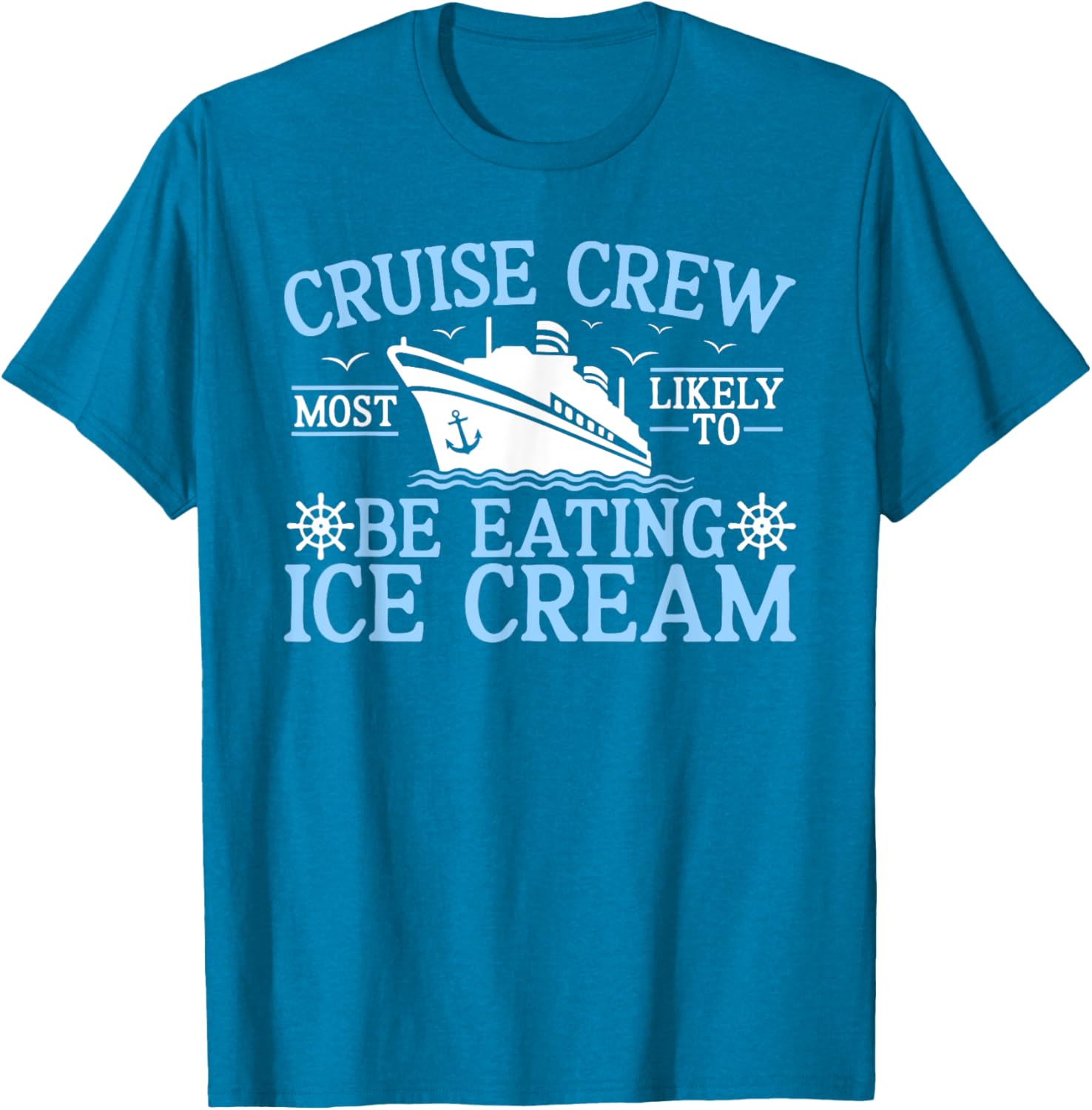 Cruise Crew 2025 Ice Cream Lover T-Shirt for Fun Travel Adventures - 4