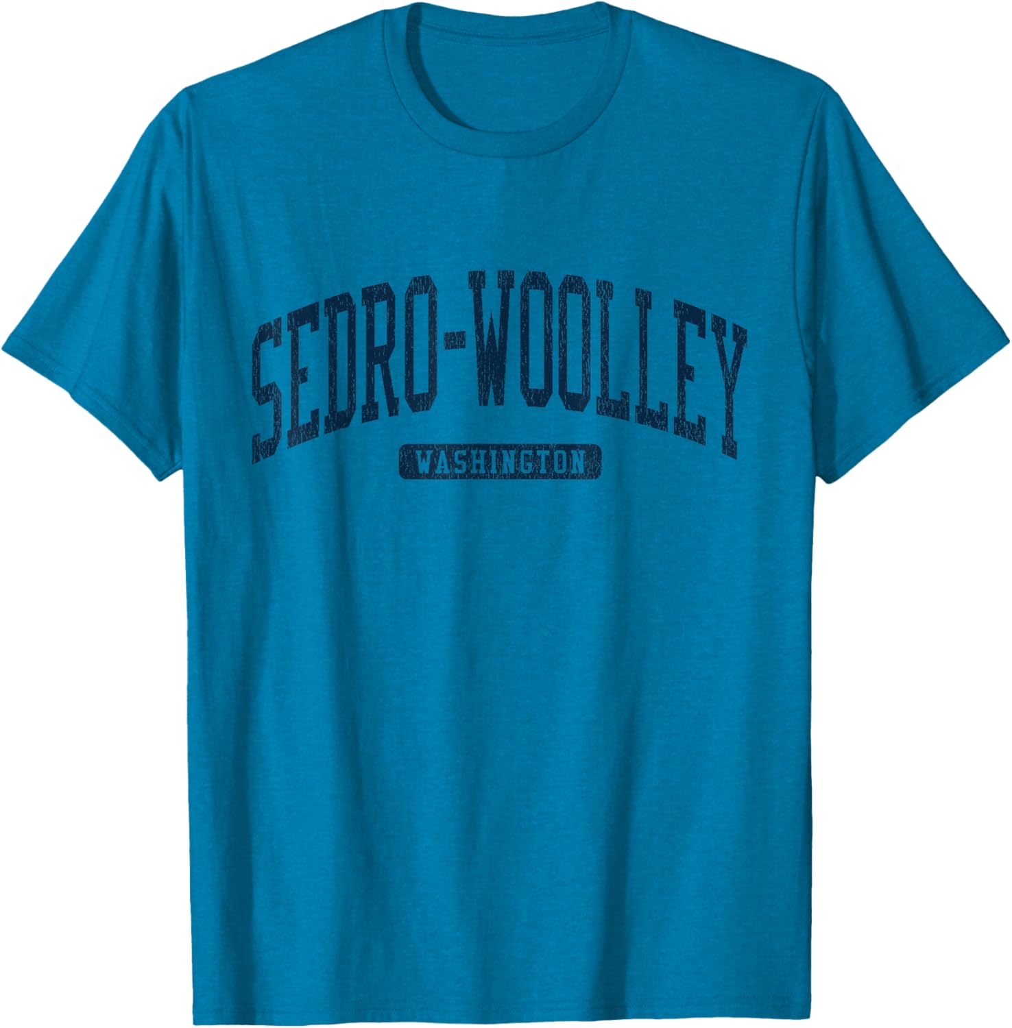 Sedro-Woolley WA College University Blue T-Shirt for Stylish Comfort - 17