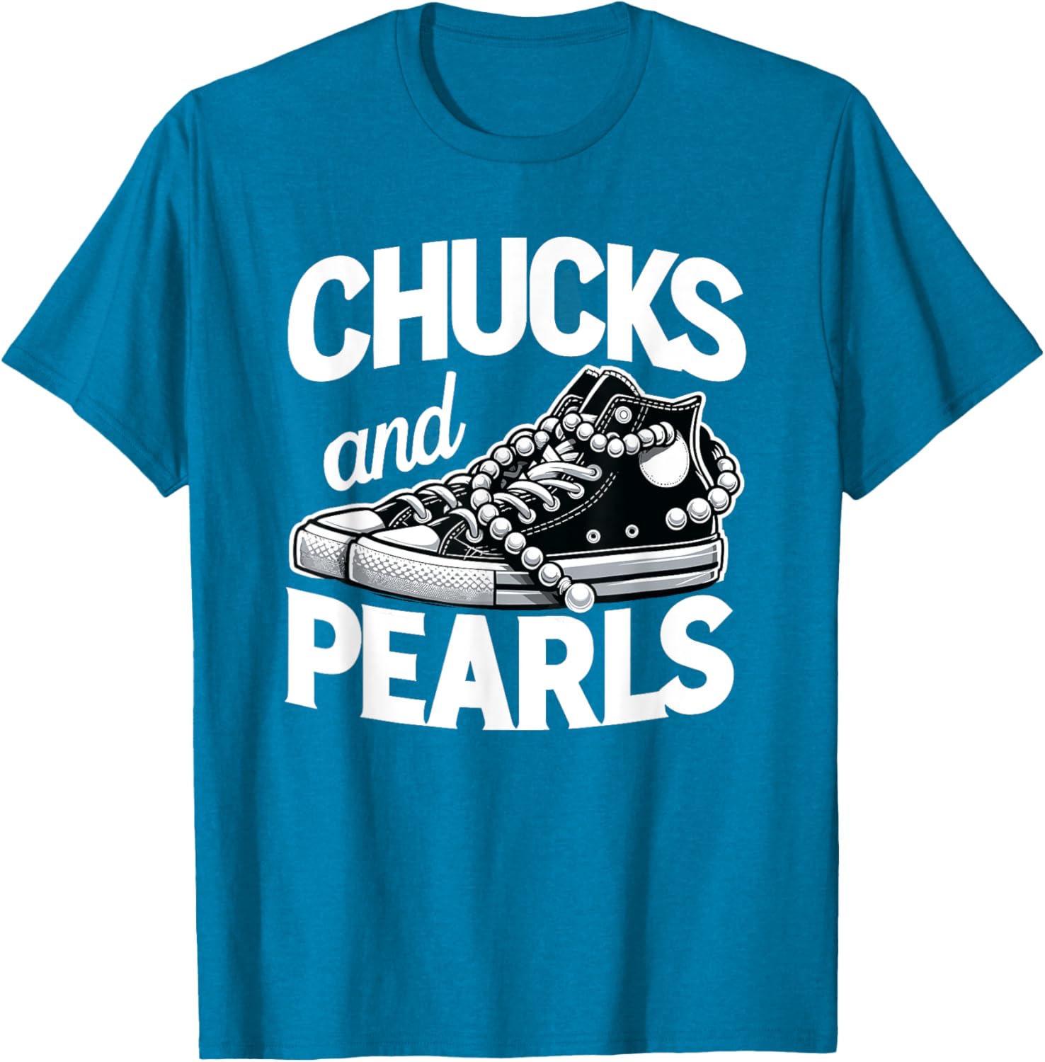 Chucks Cute Women's Pearl T-Shirt for Stylish Comfort and Elegance - 15