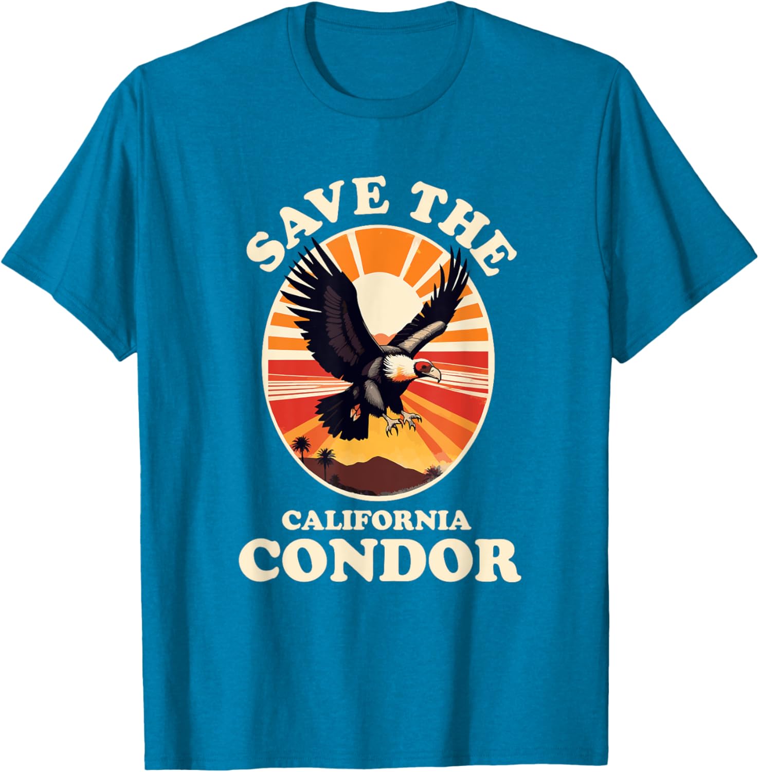 Save the California Condor T-Shirt for Bird Lovers and Nature Enthusiasts - 3