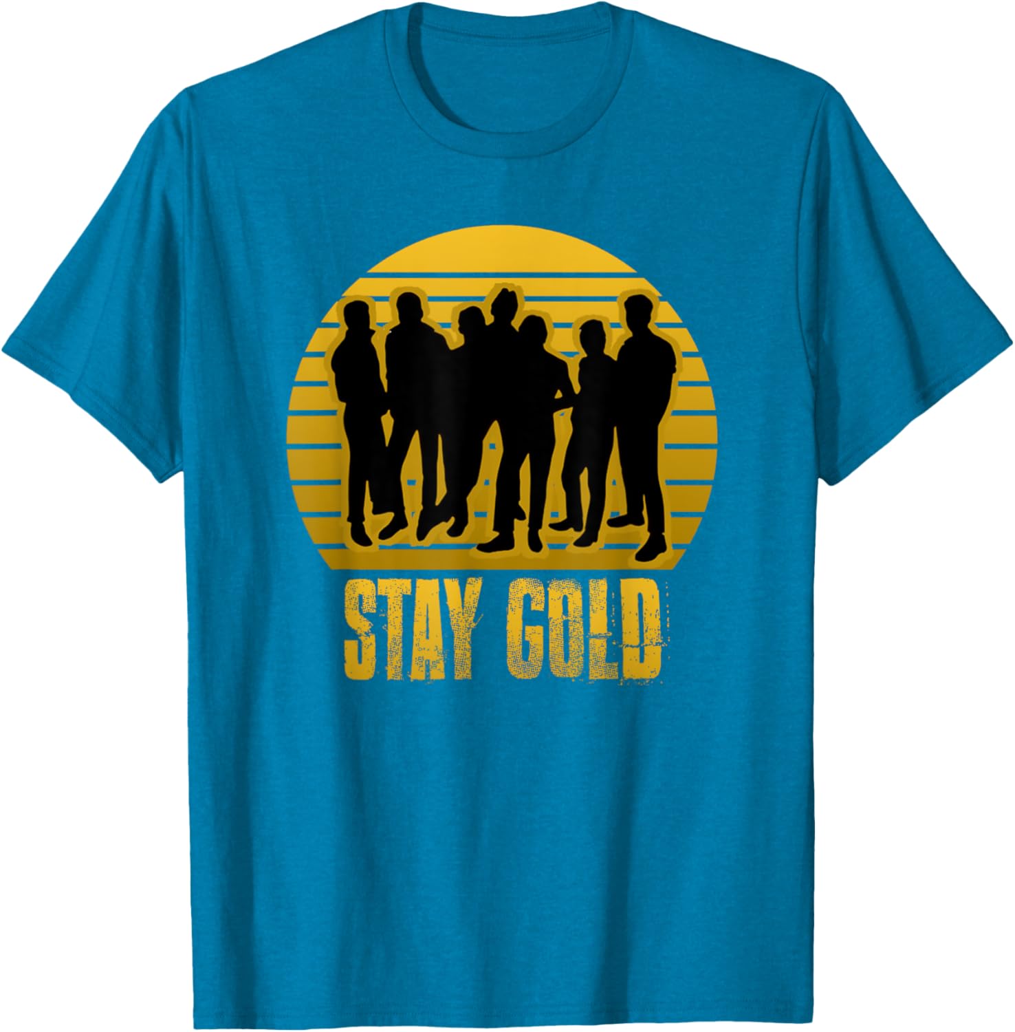 Vintage Retro Stay Gold 1983 Ponyboy T-Shirt for Classic Movie Fans - 17