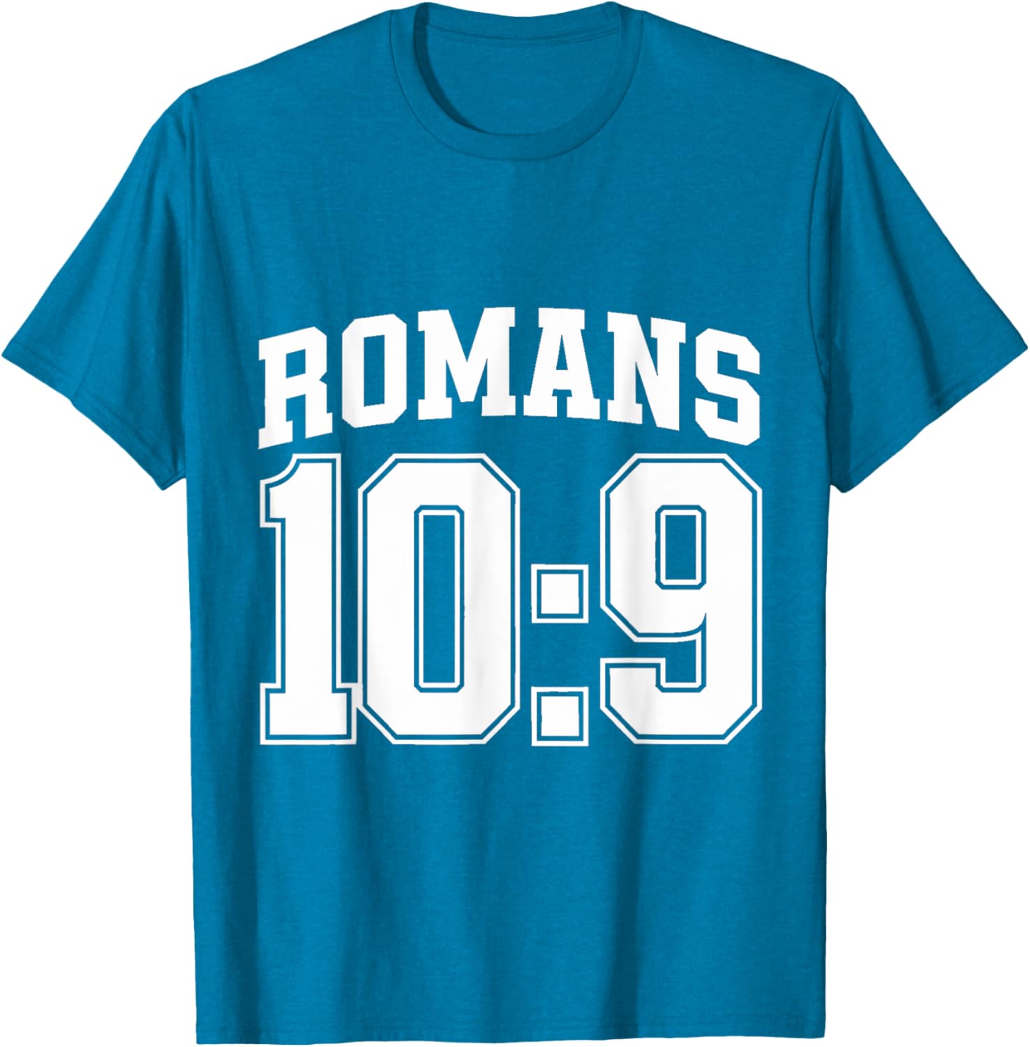 Romans 10:9 Christian Sports Jersey Motivational T-Shirt for All Fans - 26