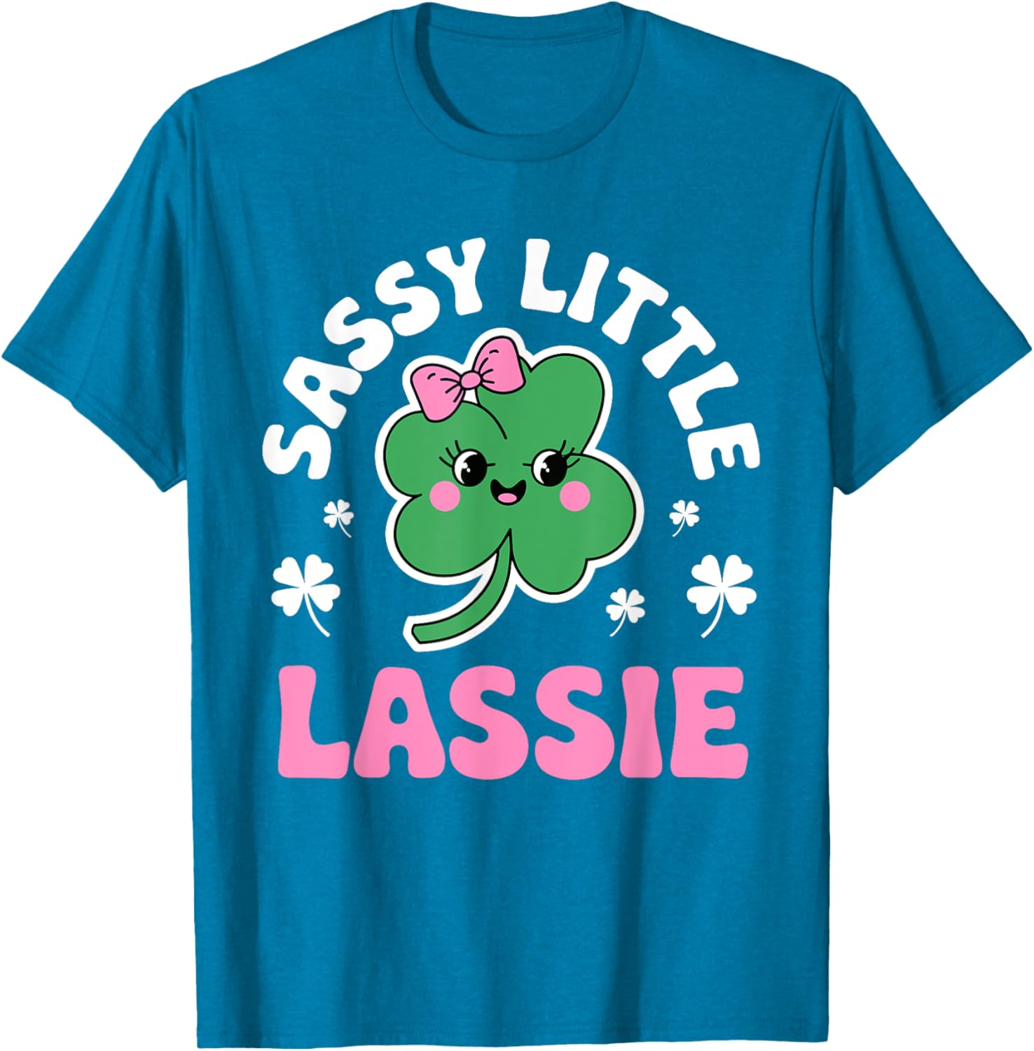 Sassy Little Lassy Girls St Patricks Day T-Shirt Irish Outfit - 7