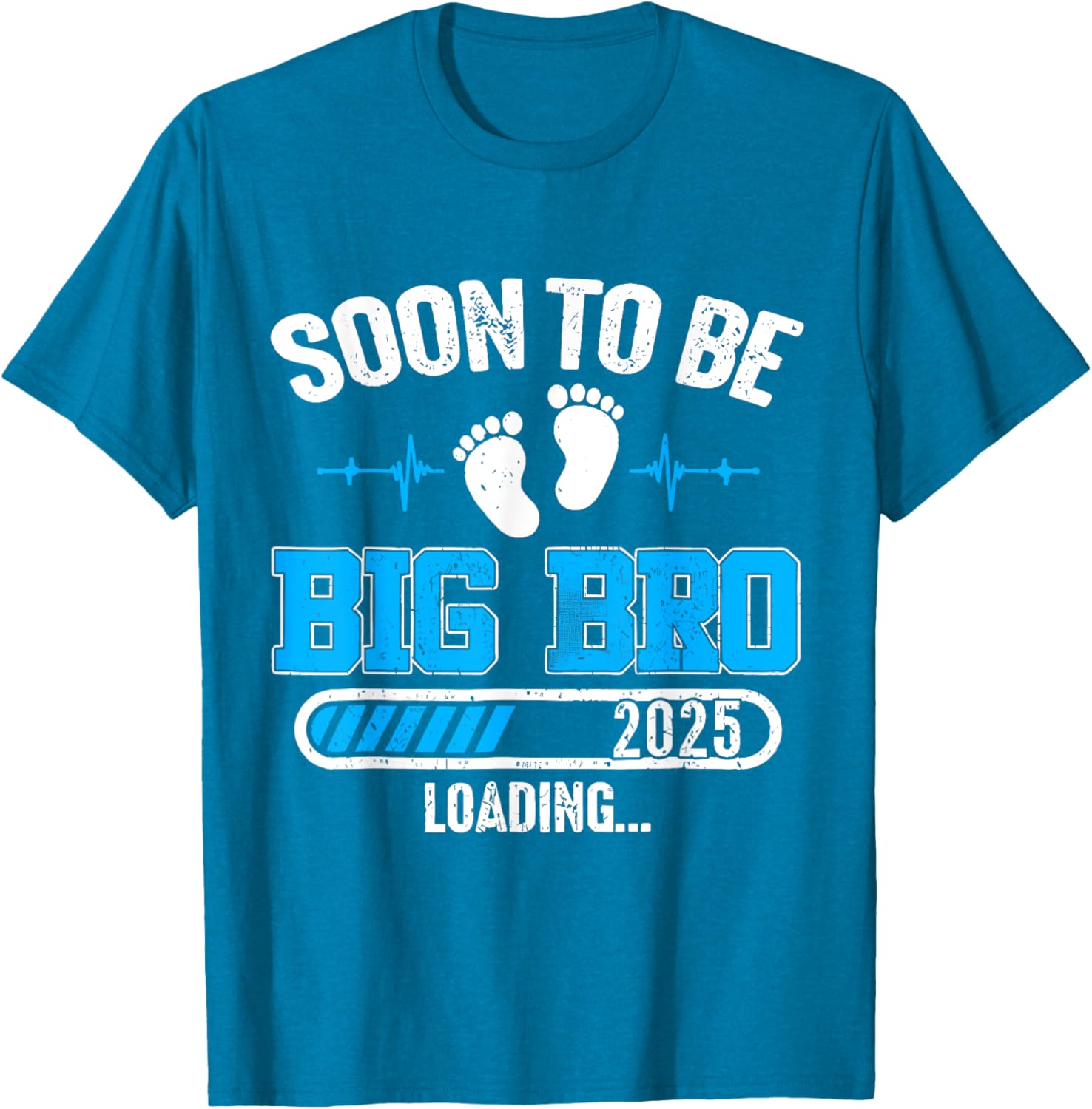 Soon To Be Big Brother 2025 Loading Pregnancy Announcement T-Shirt - 13