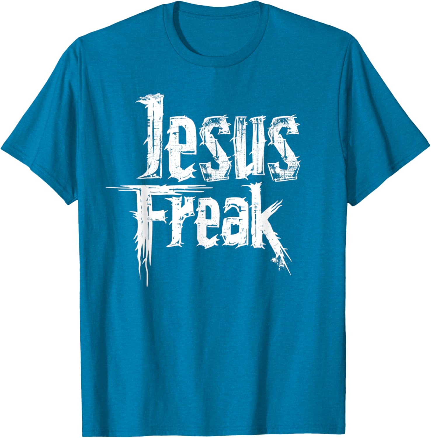 Vintage Jesus Freak Grunge Style T-Shirt for Christian Fashion Lovers - 10
