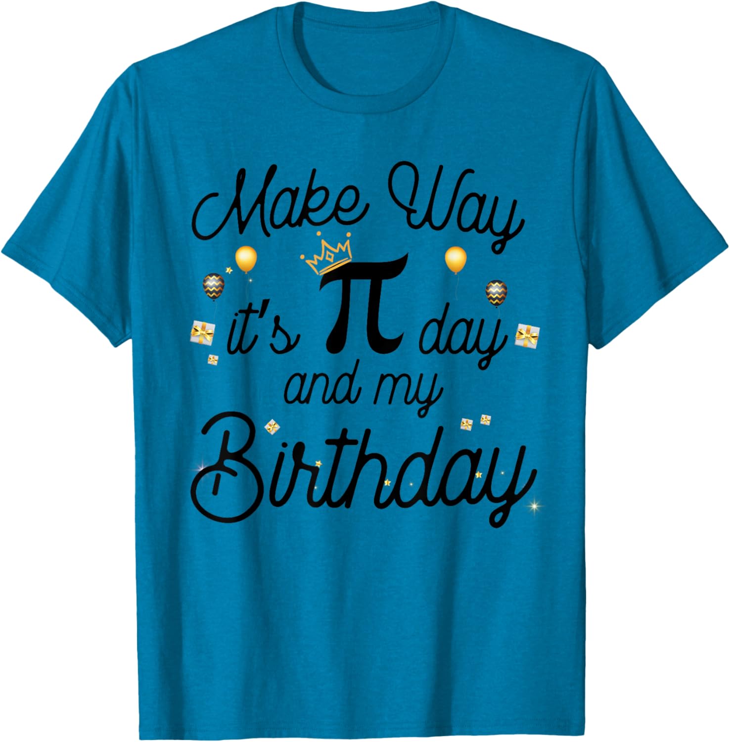 Celebrate Pi Day and Your Birthday with This Fun T-Shirt Gift - 16