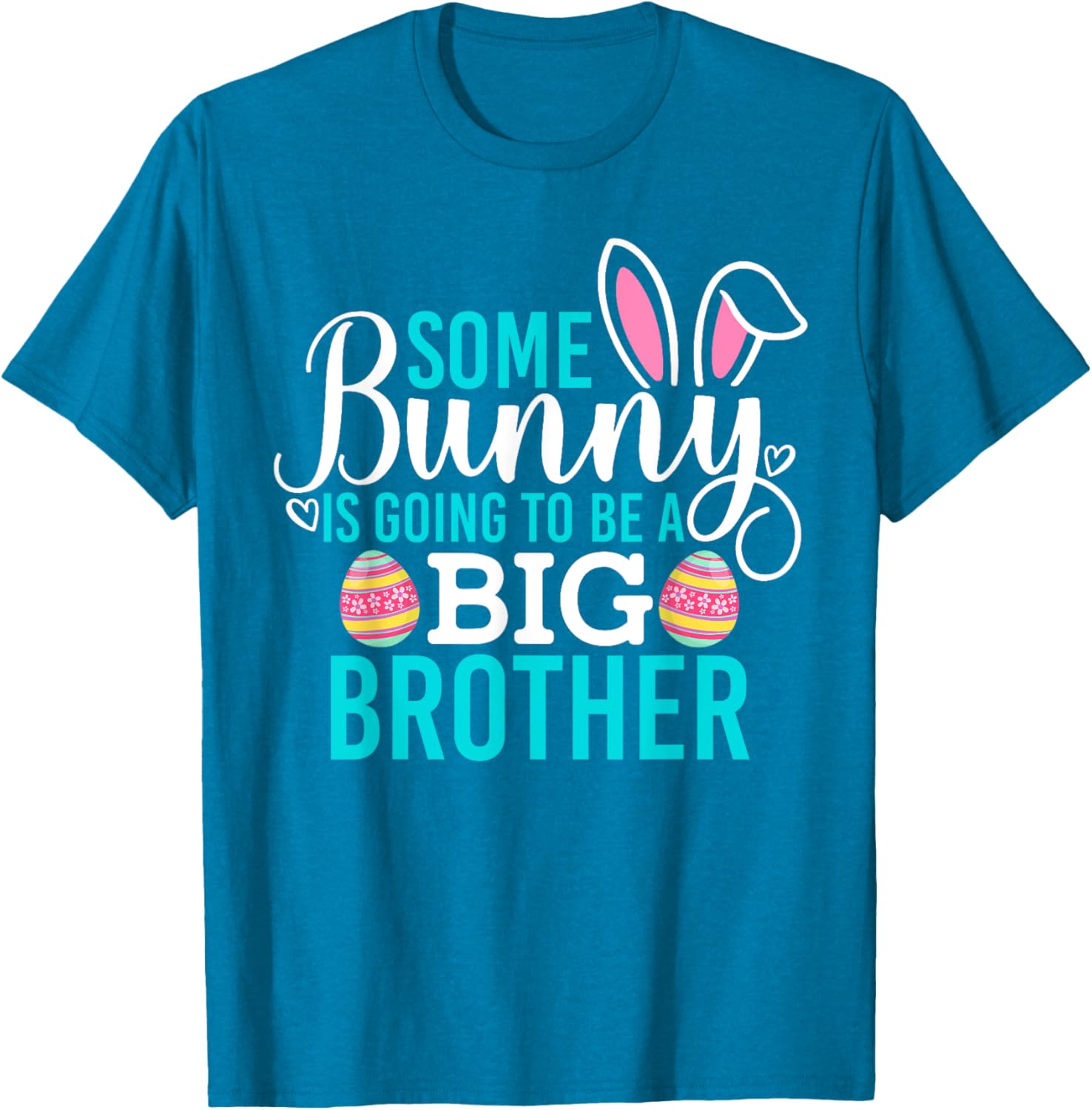 Some Bunny Is Going To Be A Big Brother Easter Pregnancy Shirt - 3