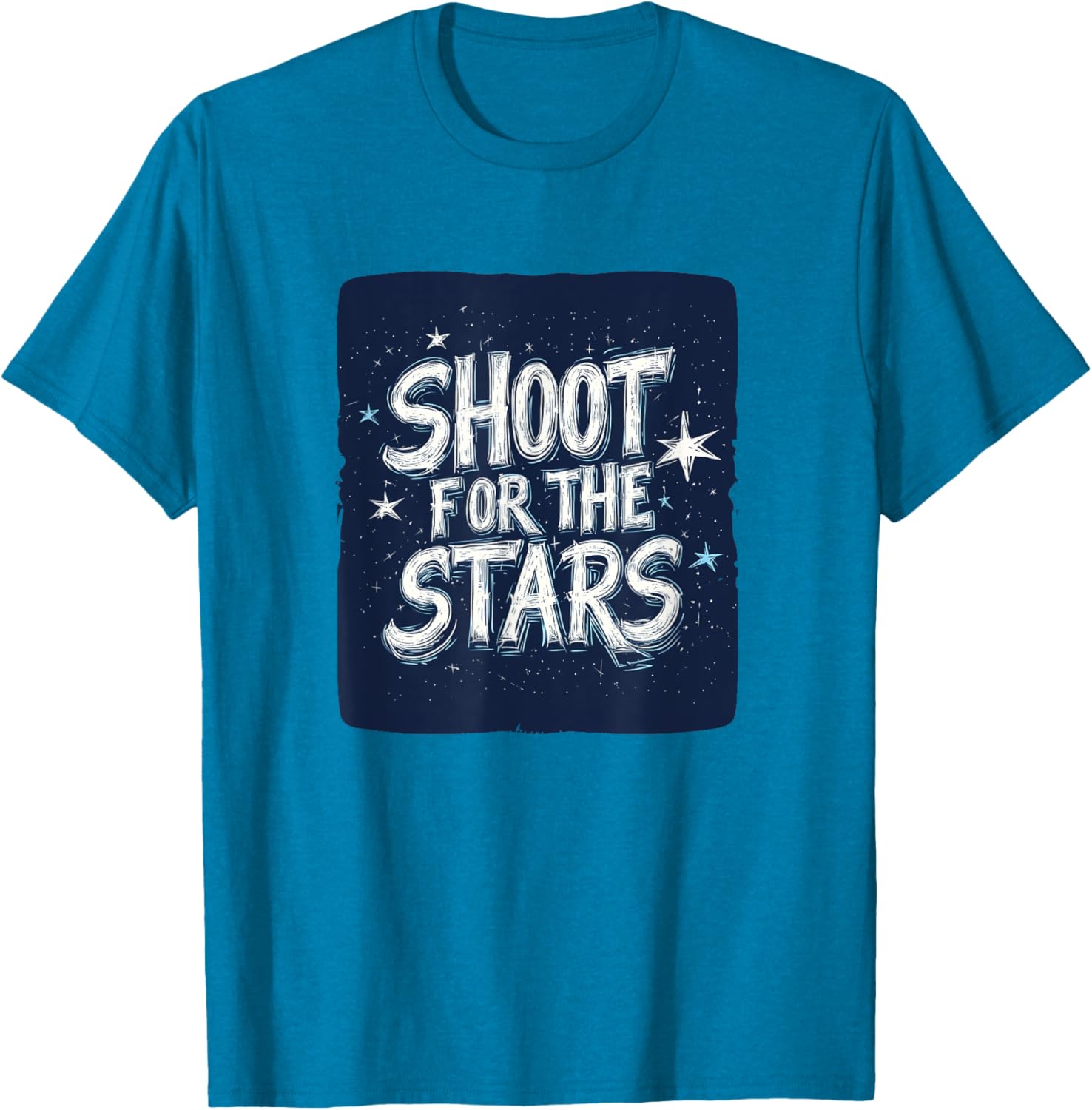 Awesome Shoot for the Stars Statement T-Shirt for Trendy Style - 14