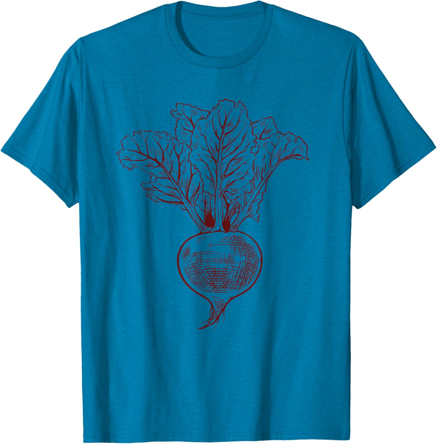 Vintage Beetroot Vegan T-Shirt for Vegetable Lovers and Retro Style Fans - 6