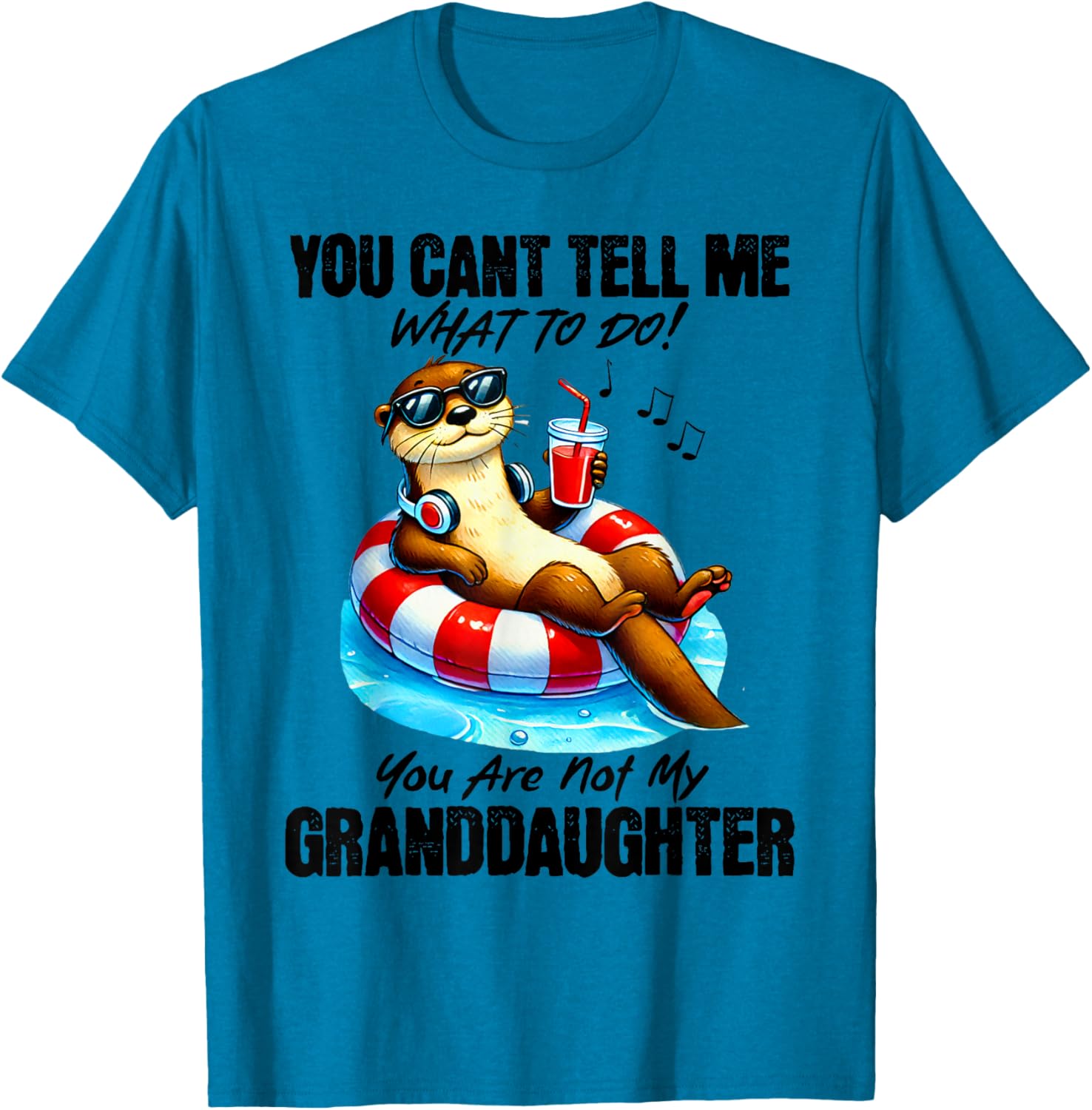 Funny You Can’t Tell Me What To Do T-Shirt for Granddaughters and Family - 15