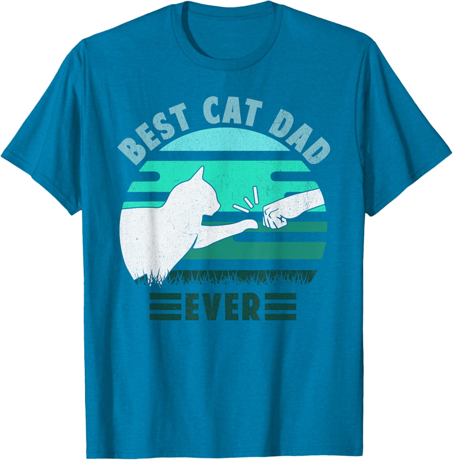 Best Cat Dad Ever Father's Day T-Shirt for Proud Cat Daddies - 5