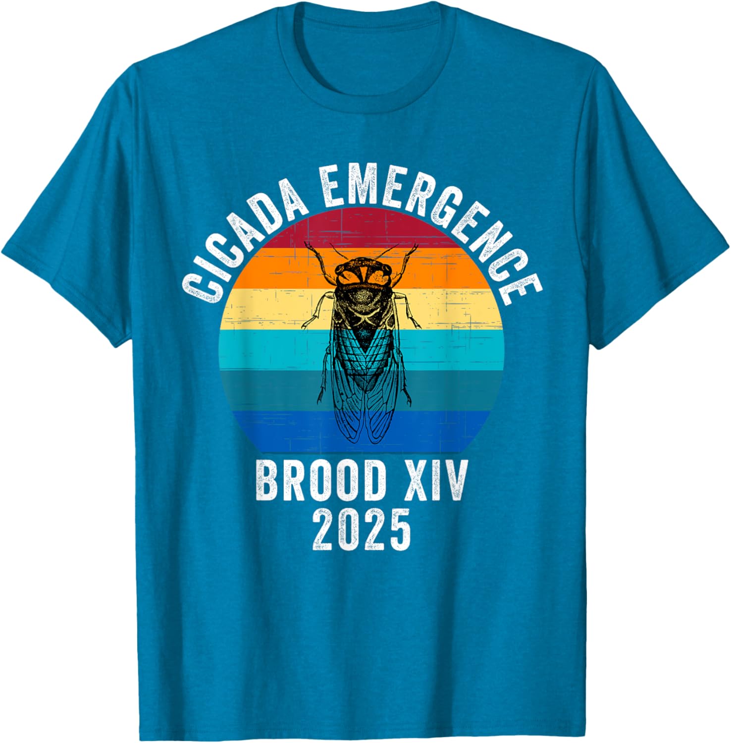Cicada Emergence Brood XIV 2025 Funny T-Shirt for Nature Lovers - 4