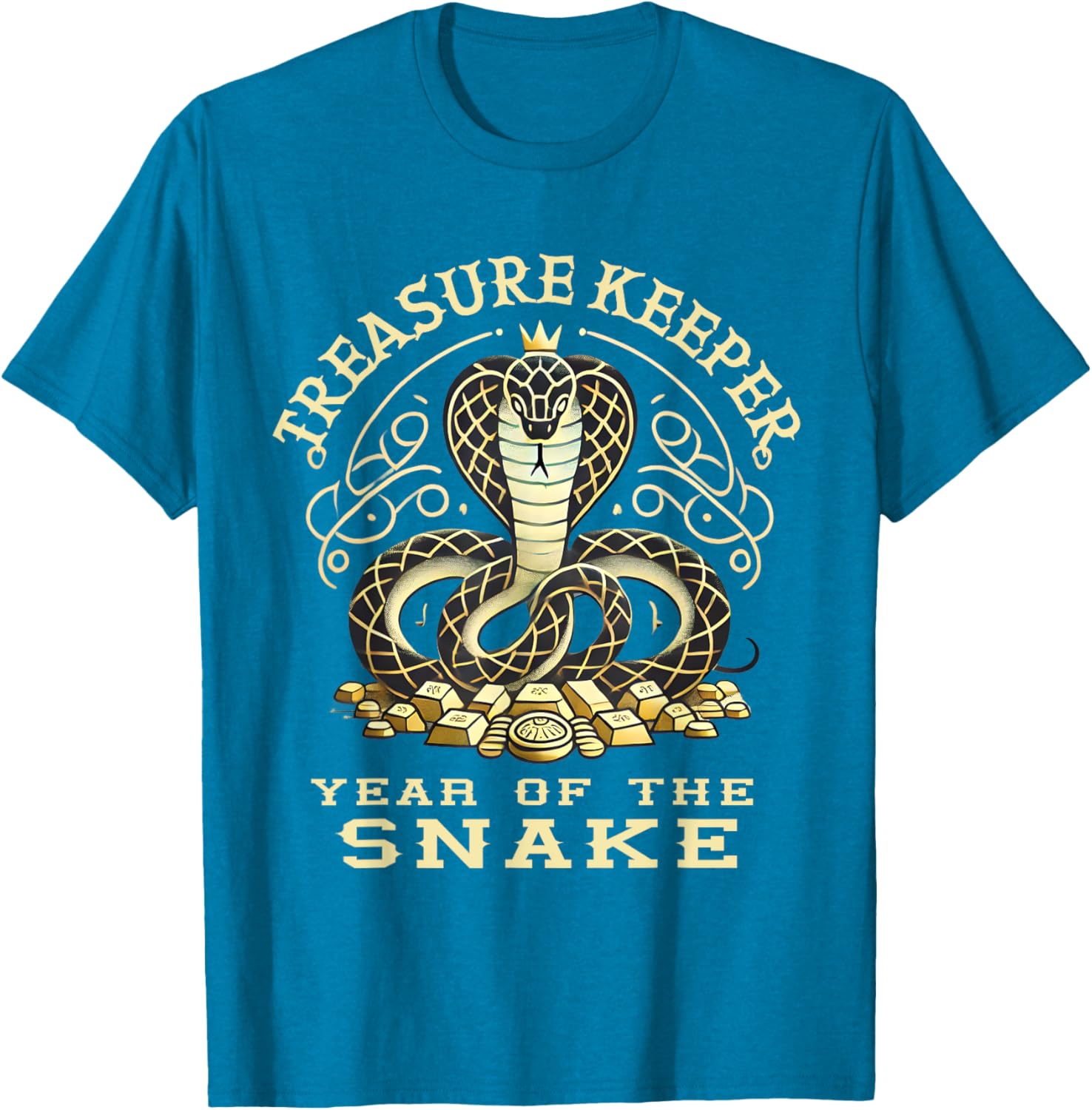 Treasure Keeper Year of Snake T-Shirt – Stylish Chinese Design Apparel - 9