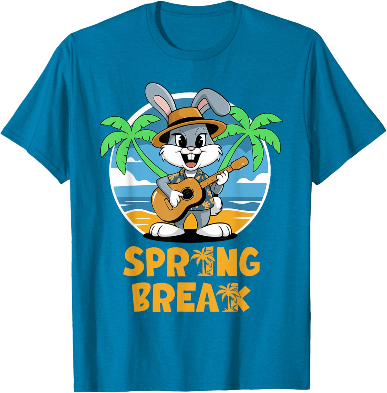 2025 Spring Break Graphic T-Shirt for Kids - Colorful Beach Wear Fun - 21