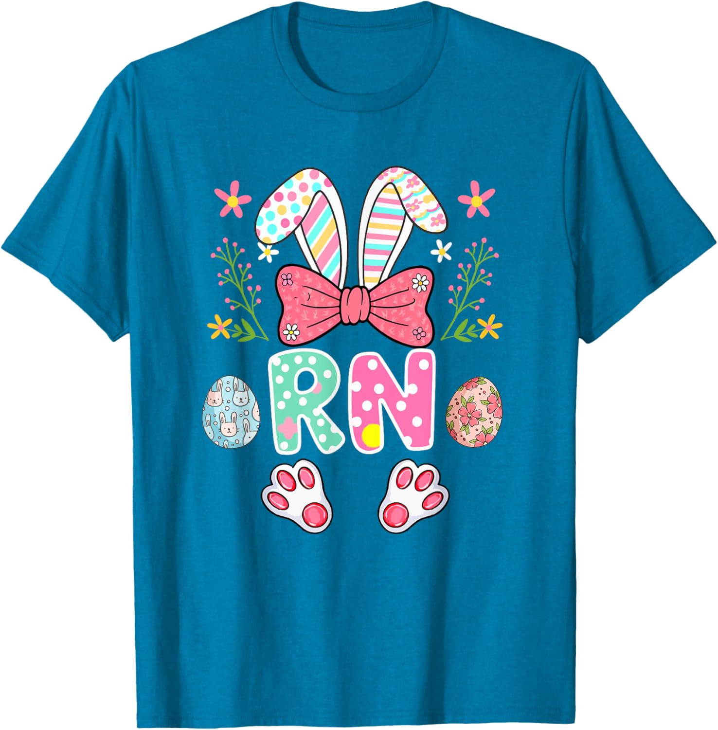RN Job Easter Bunny Women's Costume T-Shirt for Egg Hunting Fun - 27
