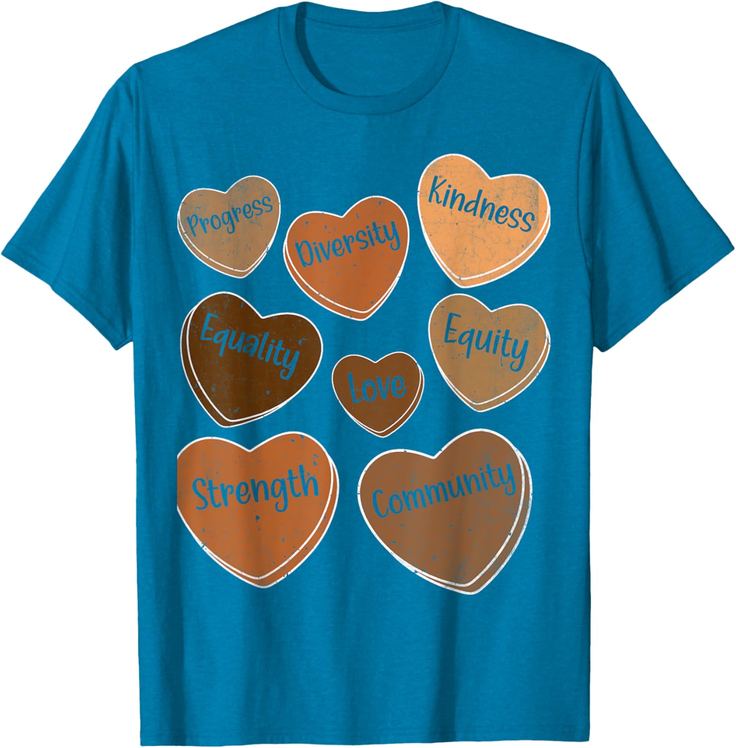 Celebrate Black History Month with Proud Black Women Heart T-Shirt - 6