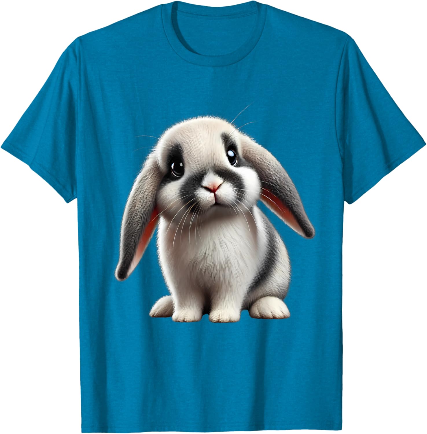 Cute Bunny T-Shirt for Kids and Women - Fun Rabbit Graphic Tee - 7