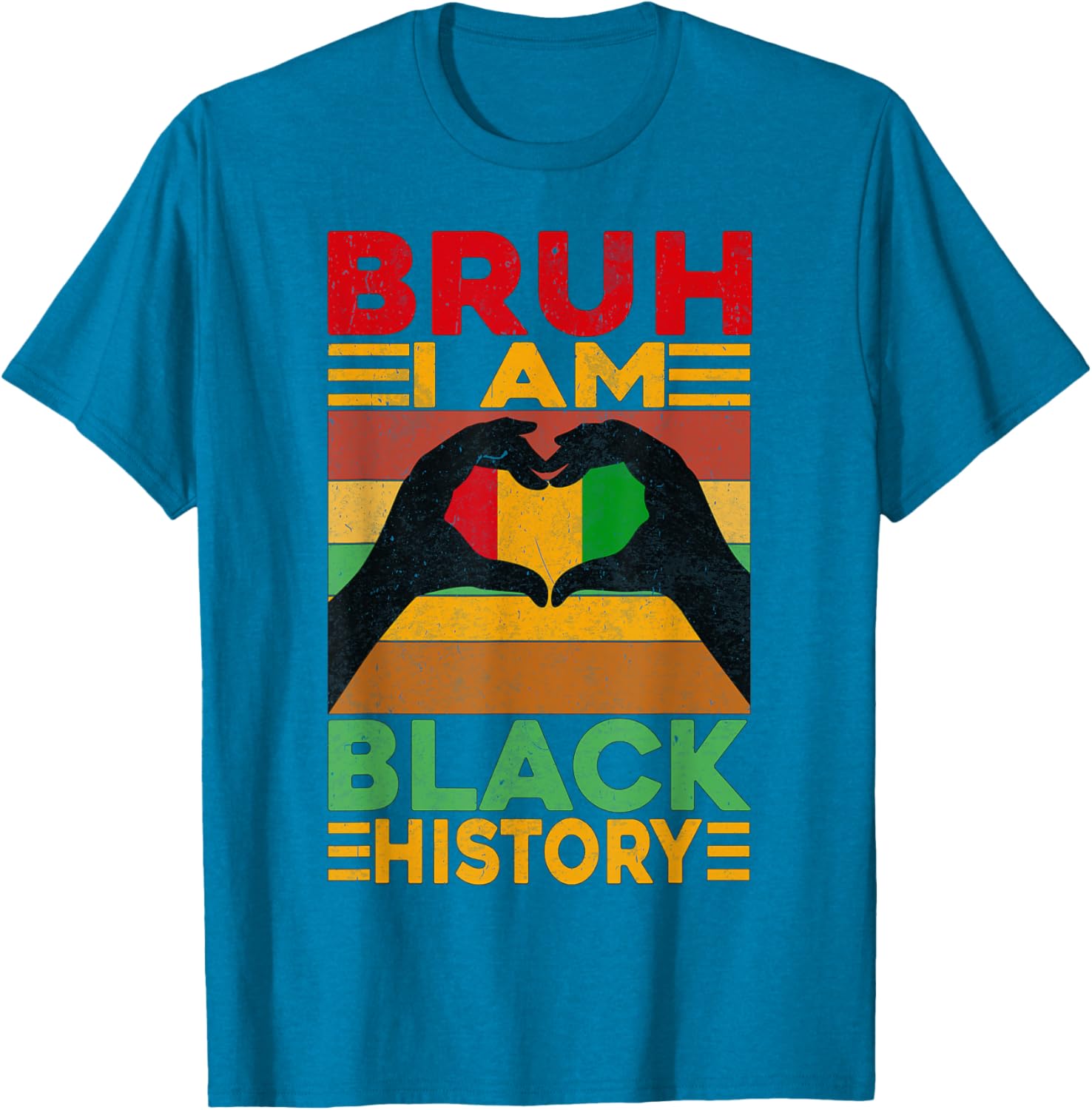 Bruh I Am Black History Month Boys T-Shirt - Celebrate History in Style - 8