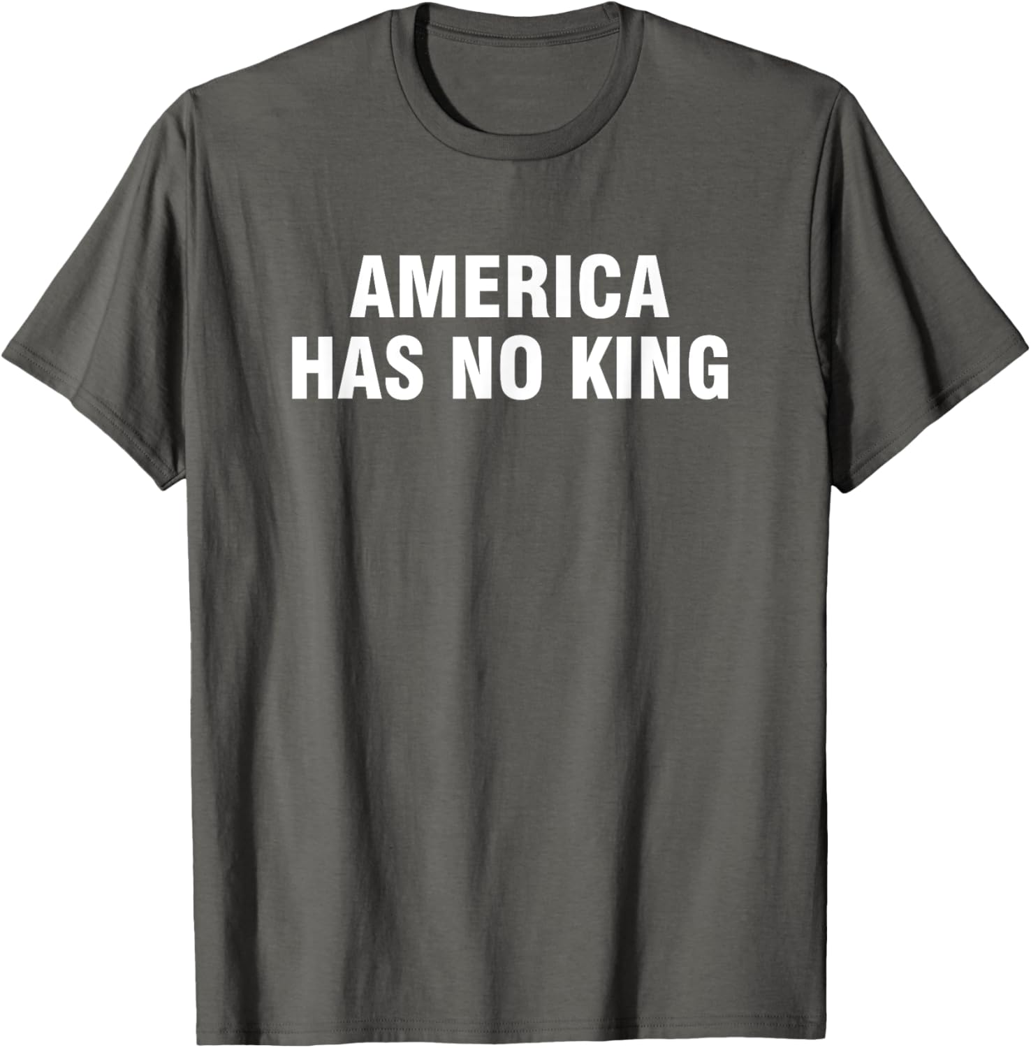 America Has No King T-Shirt - Classic Casual Tee for Patriotic Wear - 20