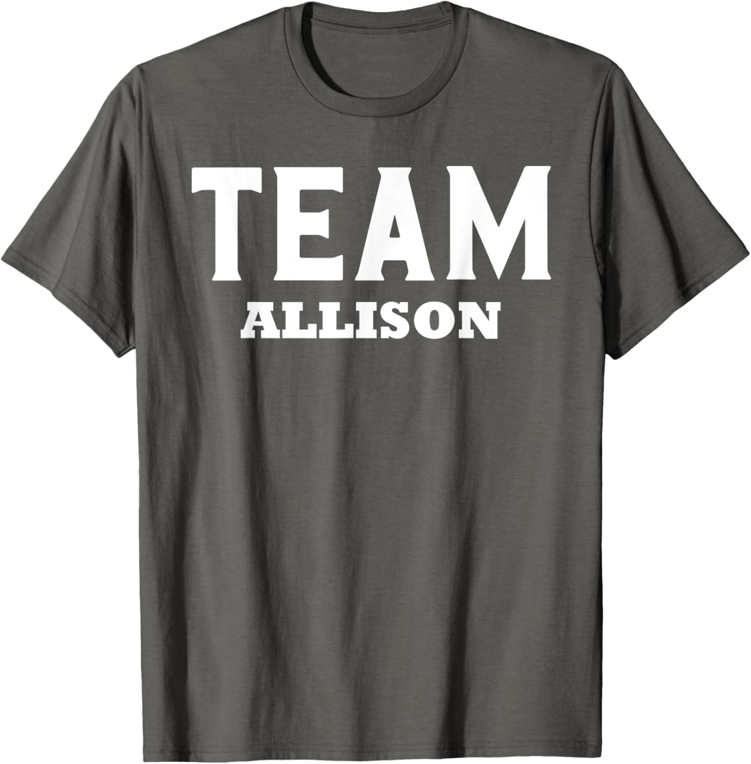 Team ALLISON T-Shirt Personalized Name Support for Fans and Friends - 3
