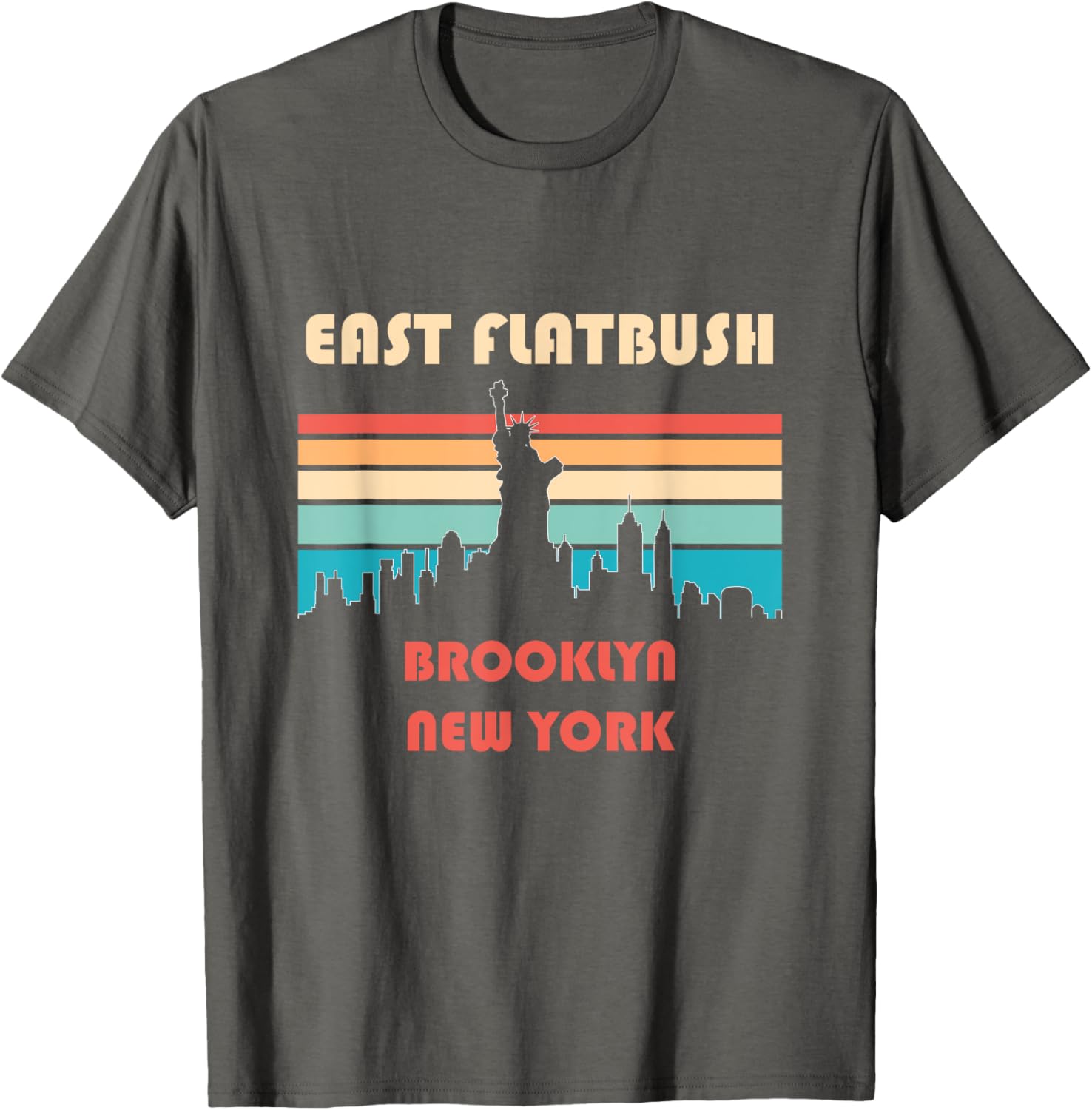 East Flatbush Brooklyn Retro Vintage T-Shirt Perfect for Any Wardrobe - 11