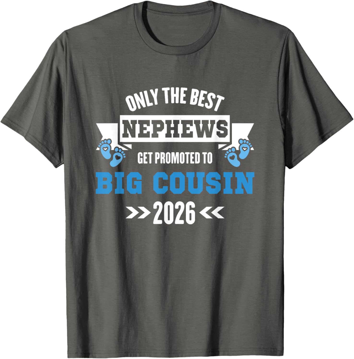 Best Nephew Big Cousin T-Shirt Est 2026 Perfect Gift for Family - 13