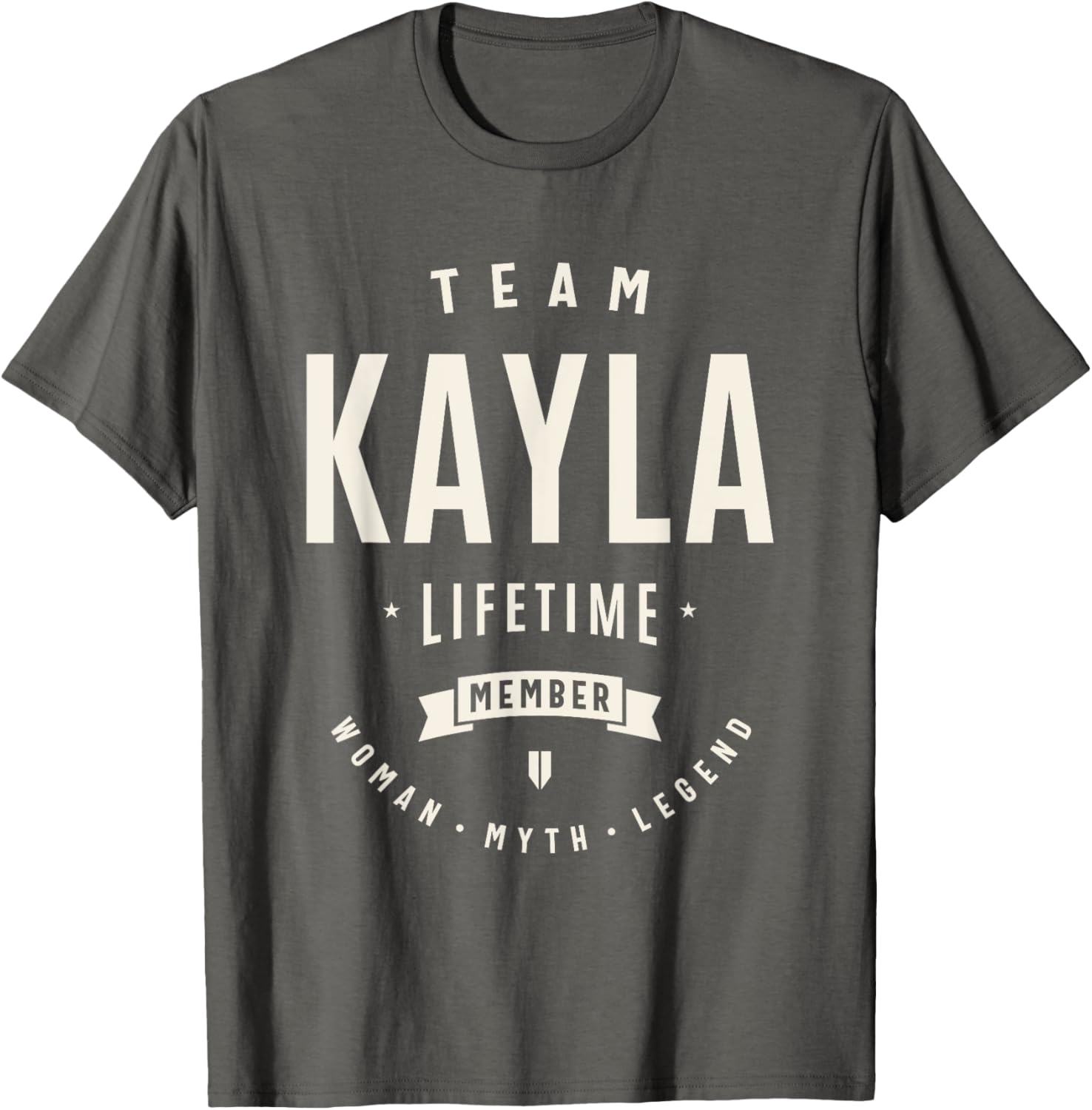 Team Kayla Funny Lifetime Member T-Shirt for Proud Kayla Fans - 22