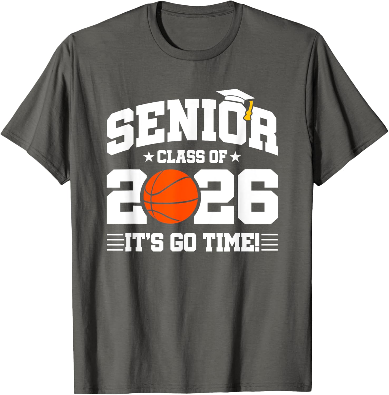 Class of 2026 Senior Year Basketball Player T-Shirt for Basketball Fans - 6