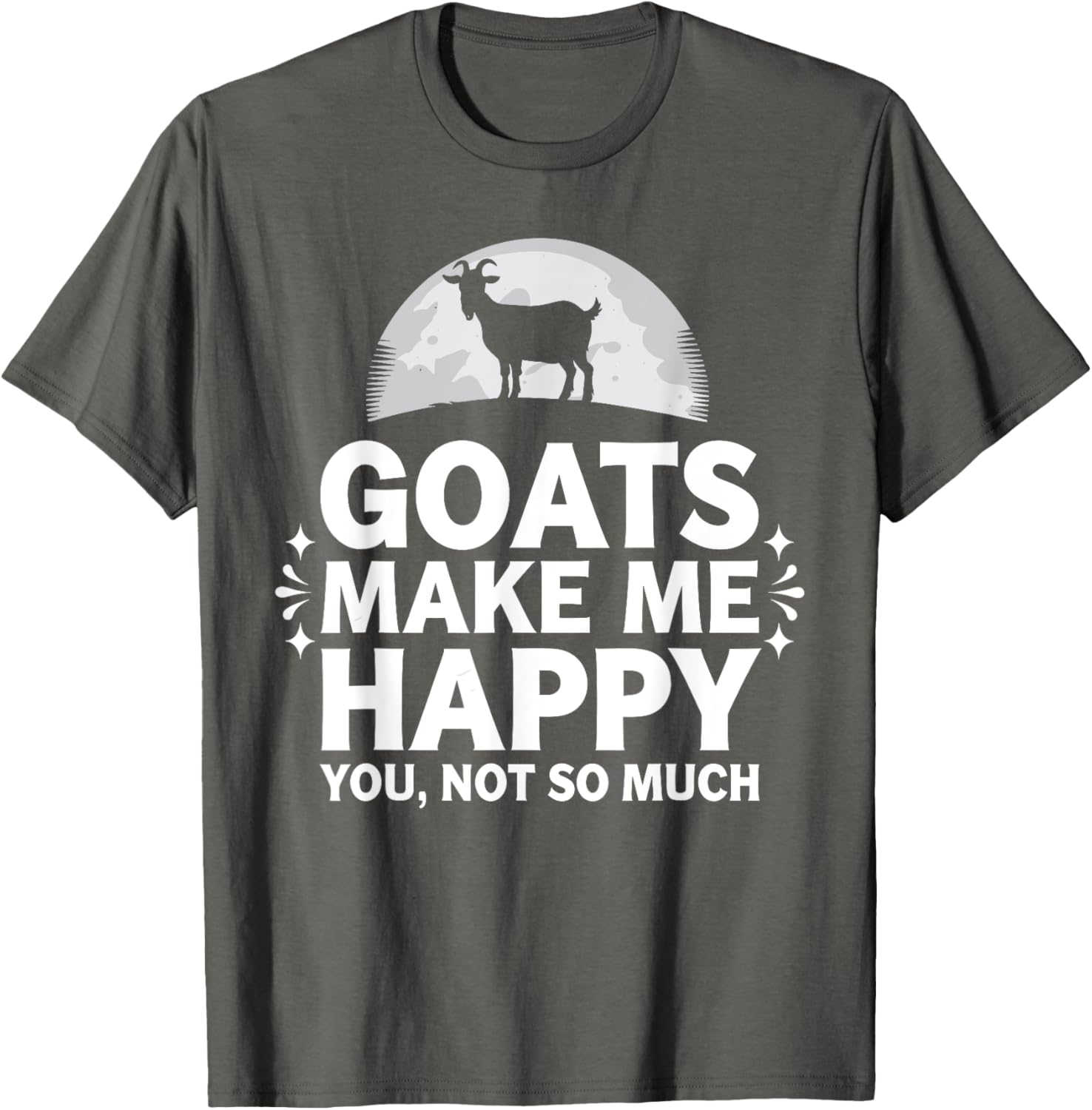 Cool Goat Design T-Shirt for Pygmy Goat Lovers - Unisex Farm Apparel - 15