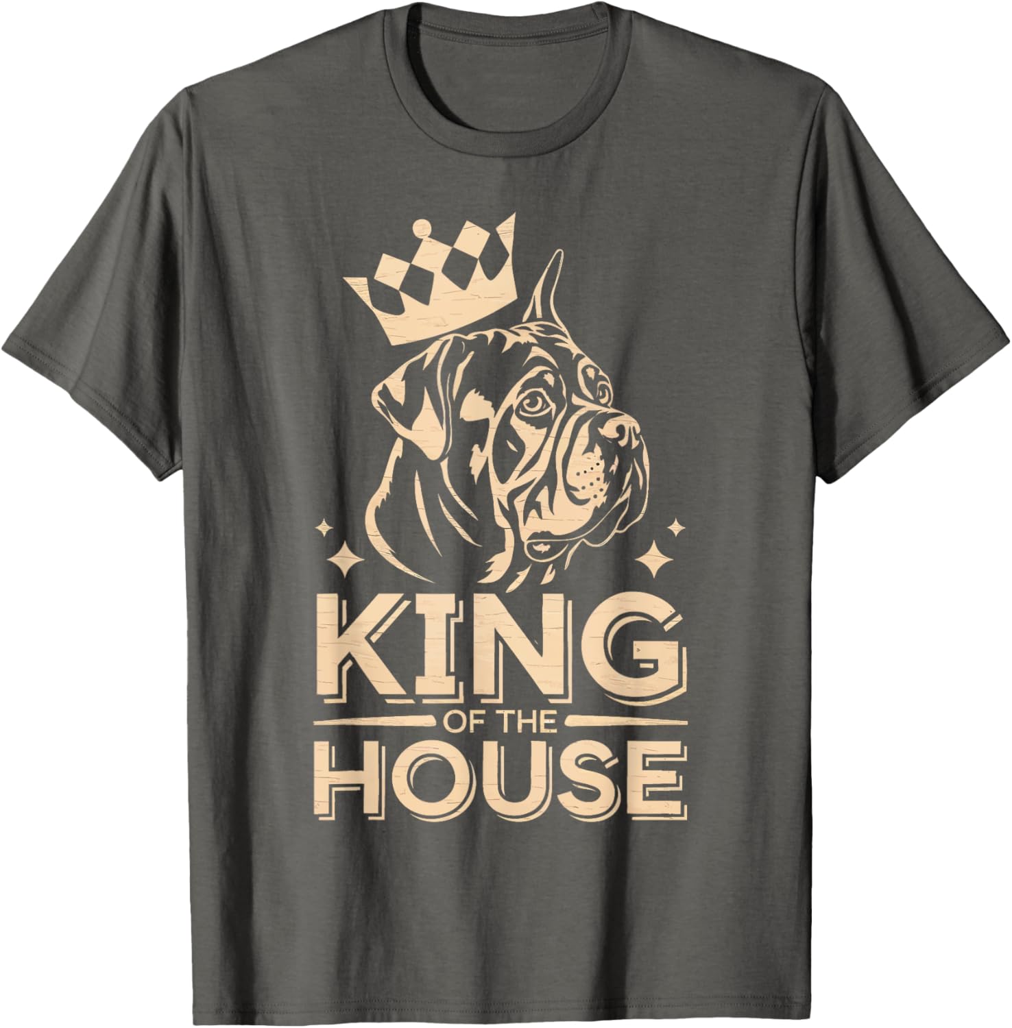 Cane Corso King of the House T-Shirt for Dog Lovers and Owners - 21