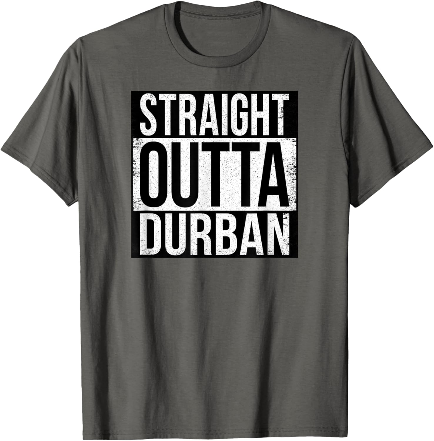 Straight Outta Durban Graphic T-Shirt for Trendy Casual Style - 15