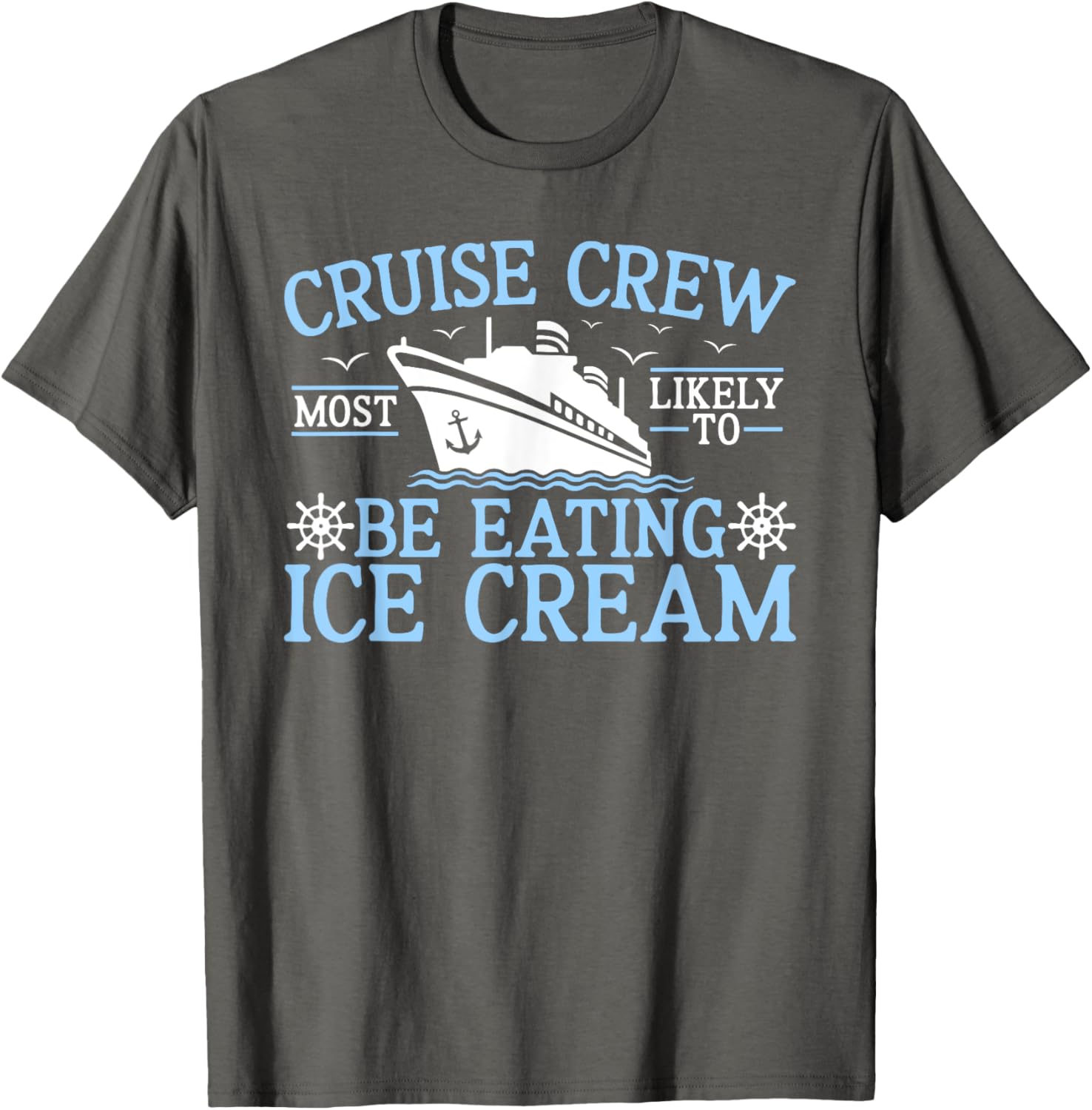 Cruise Crew 2025 Ice Cream Lover T-Shirt for Fun Travel Adventures - 14