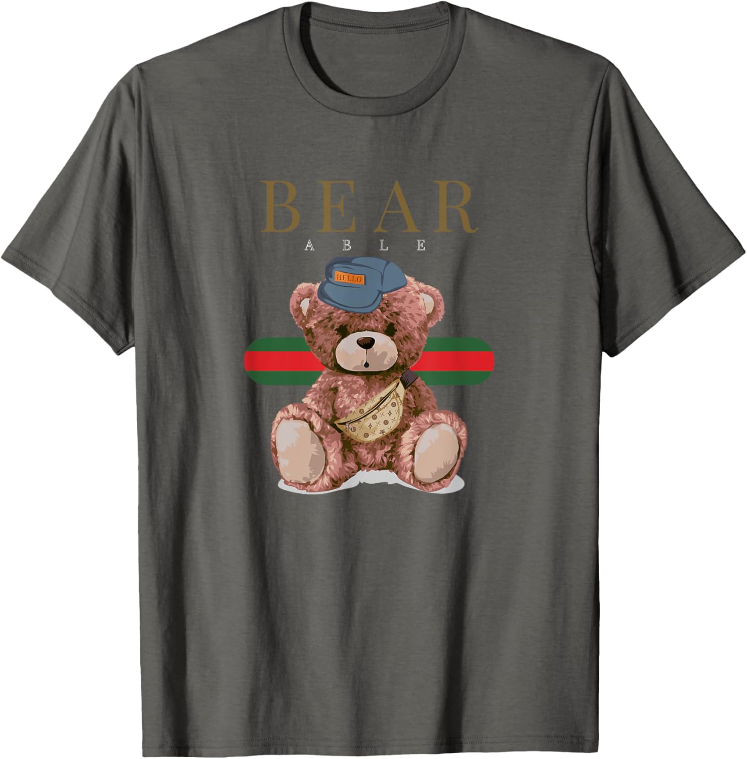 Bear Gangster Urban Graffiti T-Shirt Stylish Streetwear for Trendsetters - 6